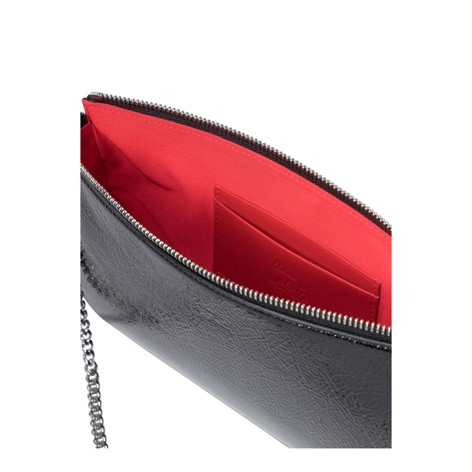 Adjustable Removable Nylon Strap Double Chain Bag with Zipper Pocket and Detachable Coin Purse