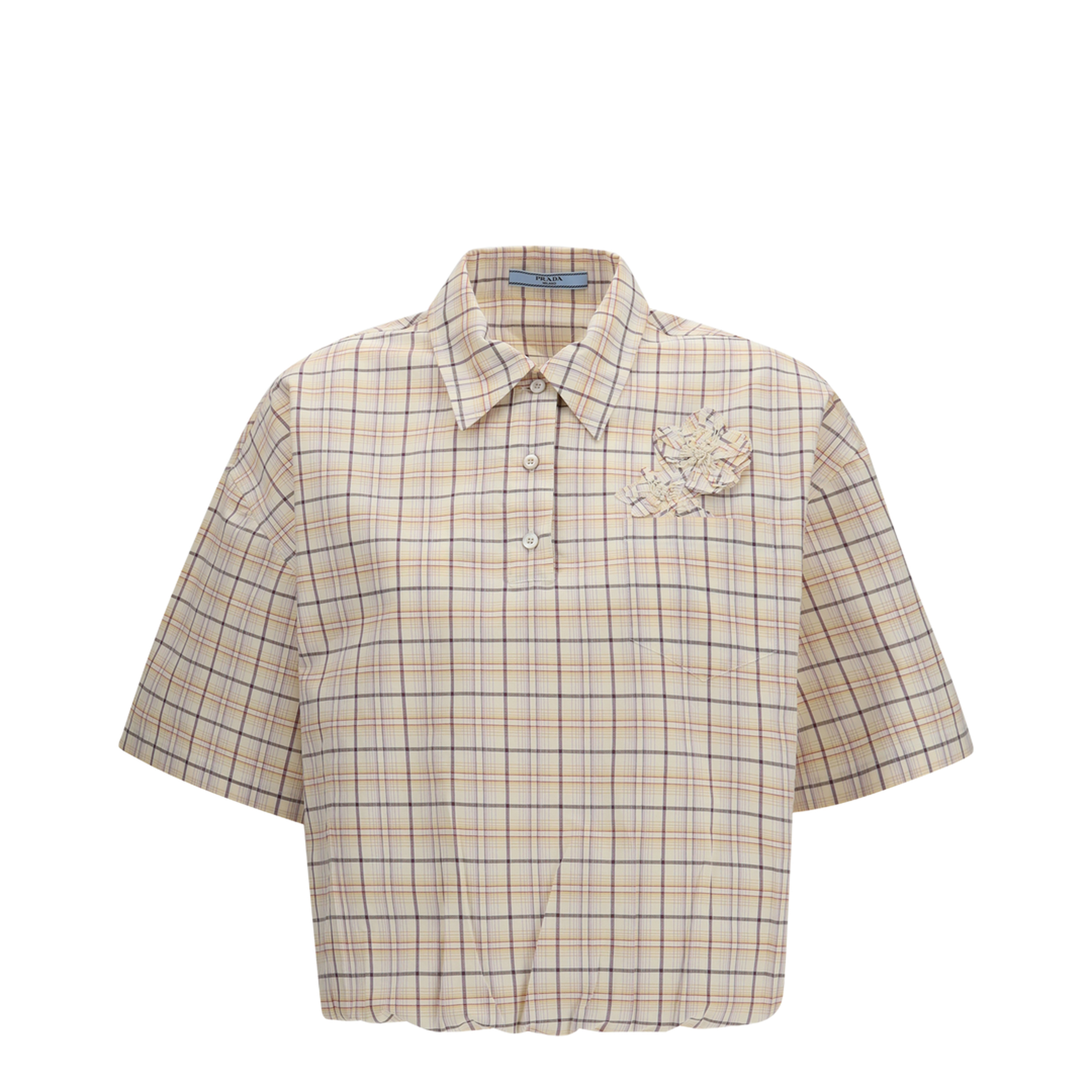 MAYFEYR - Prada - Checked Poplin Shirt - P969NRSOOO171C