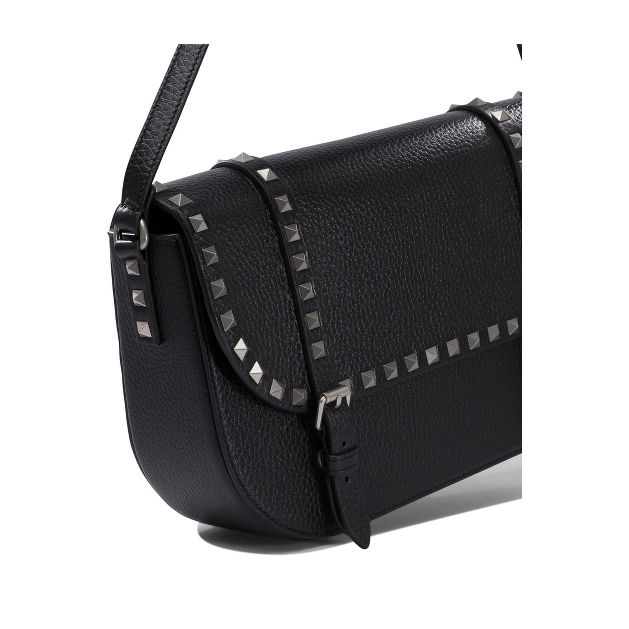 Rockstud Messenger Shoulder Bag