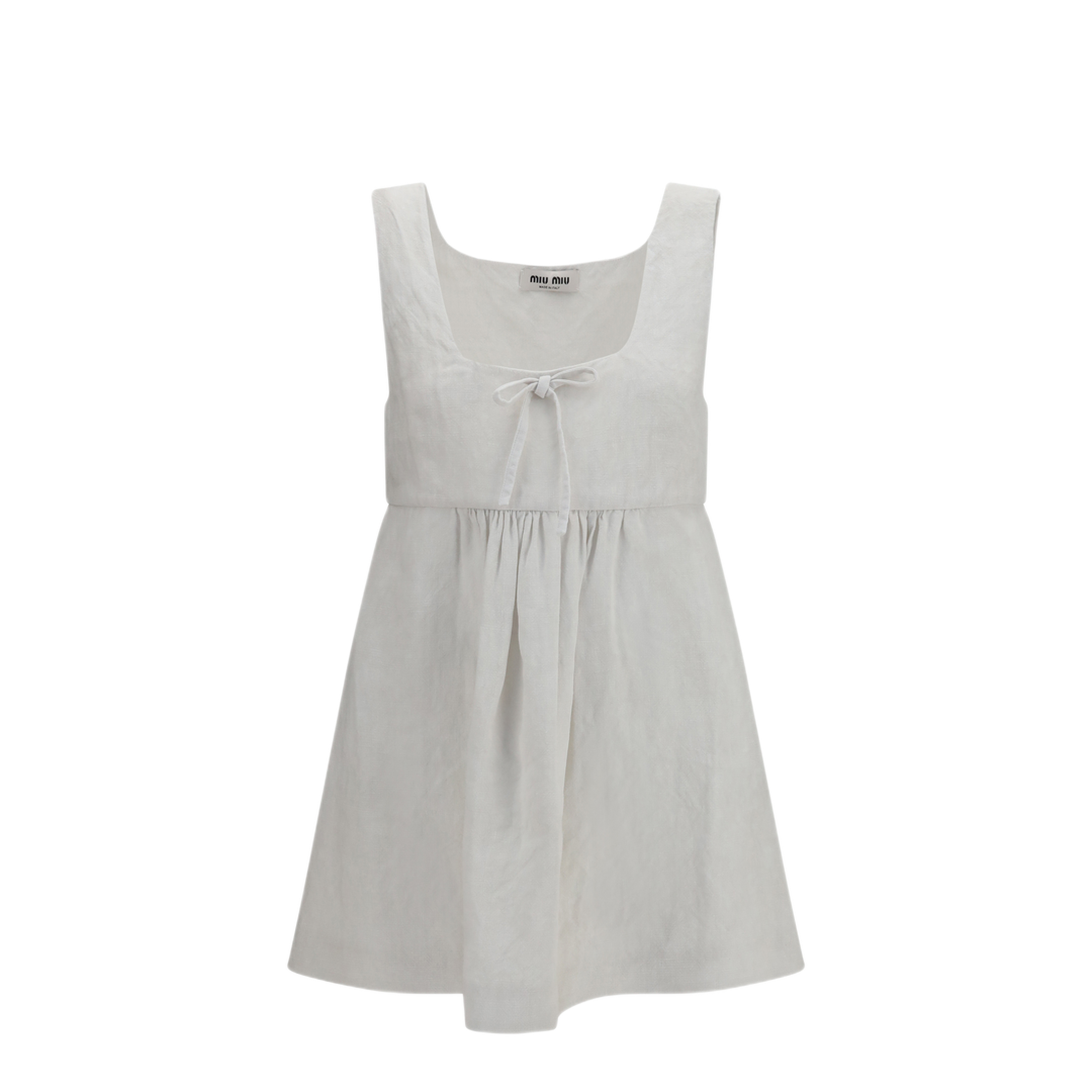 MAYFEYR - Miu Miu - Linen Short Dress - MF6589SOOO6733