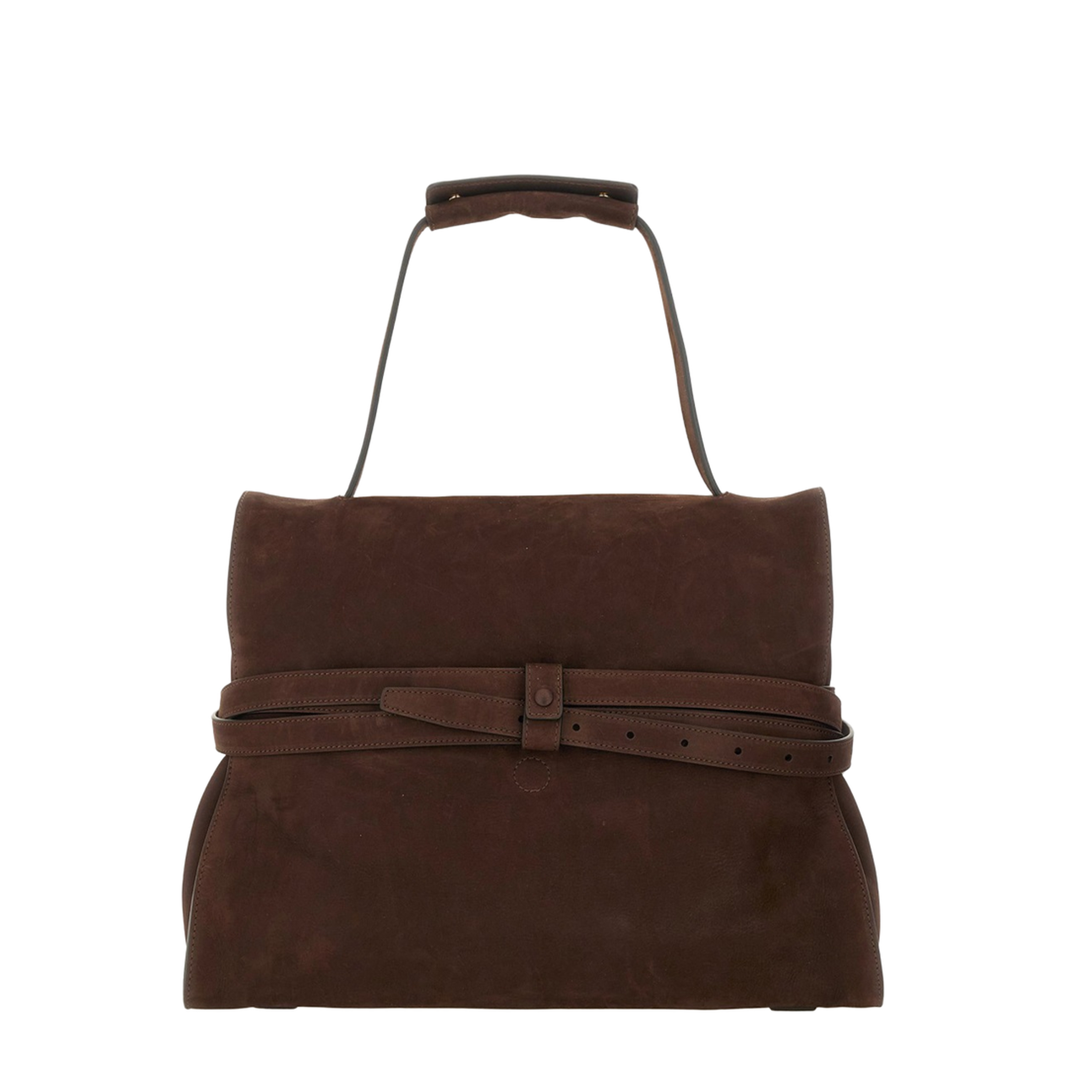 Buckle-Detail Tote Bag