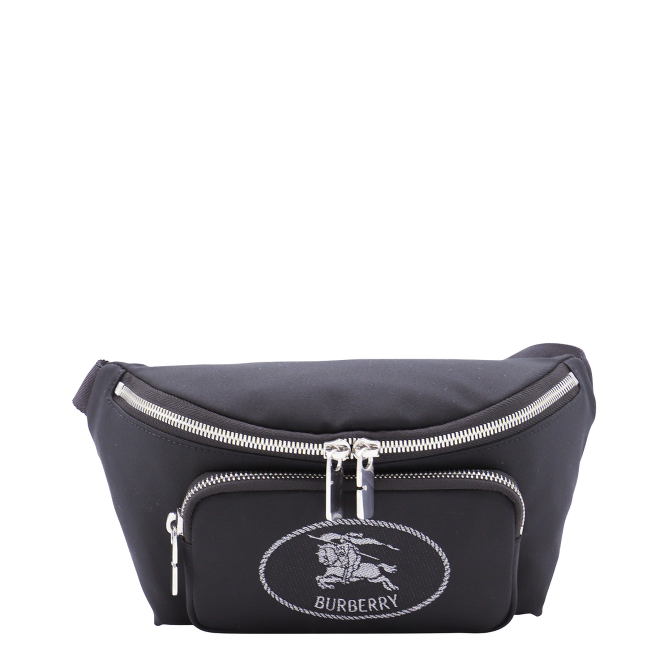 Black Canvas Belt Bag