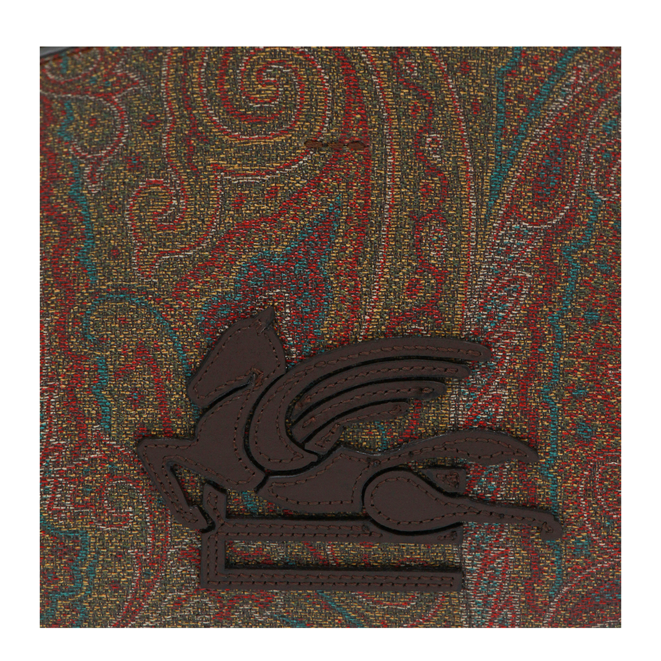 Libra Small Coated Paisley Tote Bag - Brown