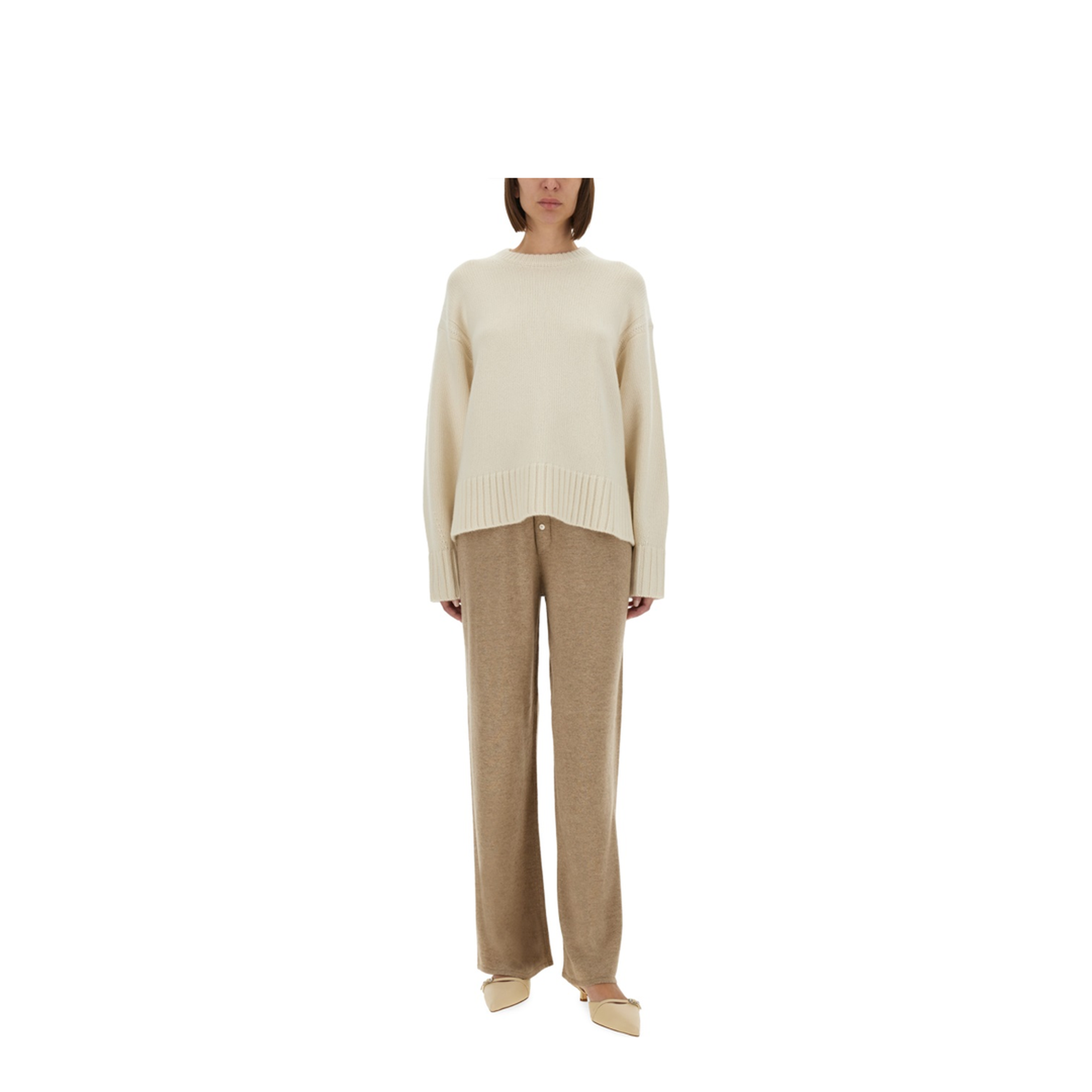 MAYFEYR - Guest In Residence - Cozy Crew Shirt - W10910RHCREAM