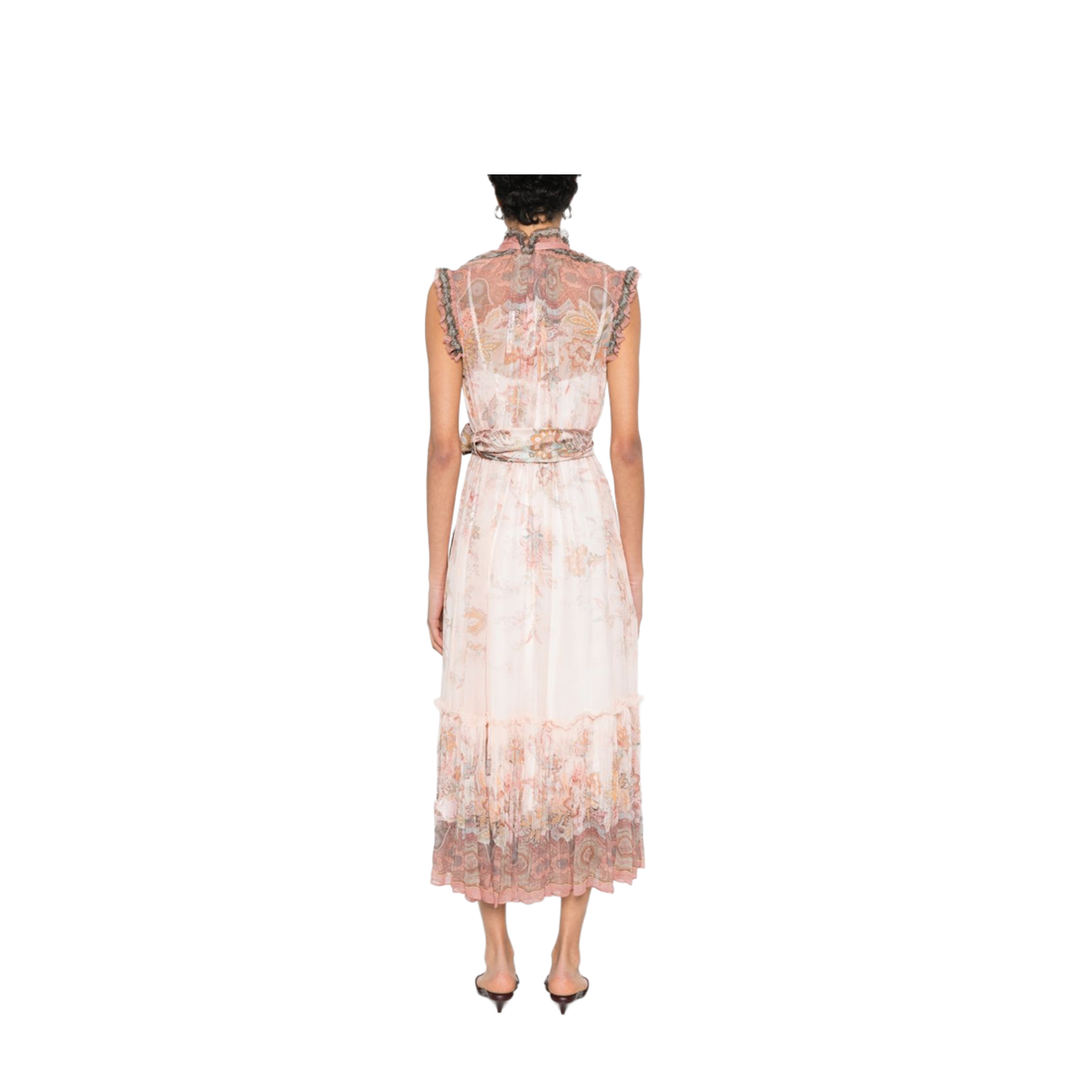 Alchemy Flutter Dress - Pink