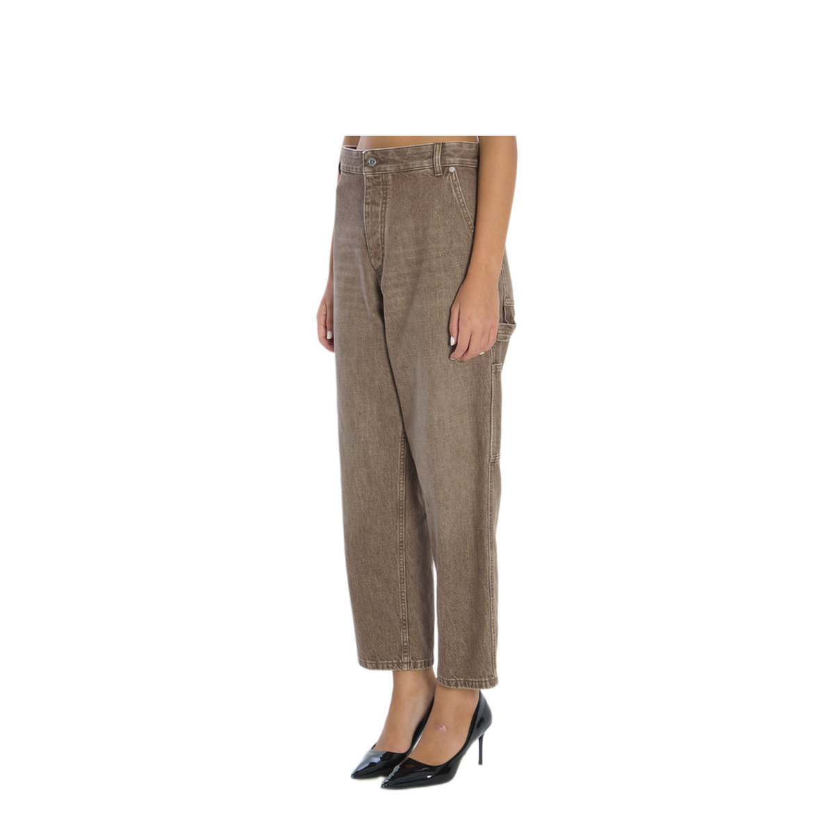 MAYFEYR - Bottega Veneta - Brown Cargo Jeans - 841022V4ZN02082