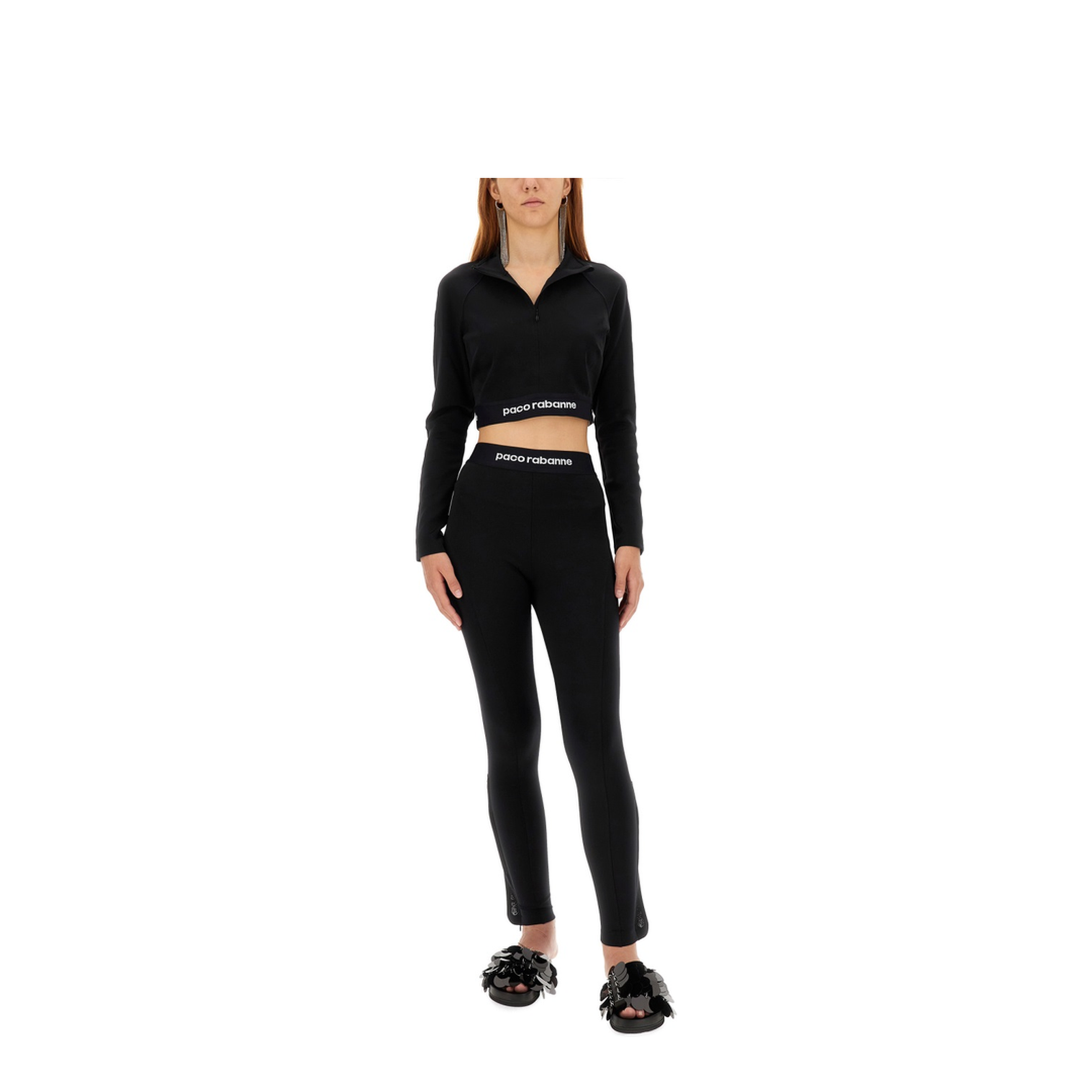 MAYFEYR - PACO RABANNE - Pants With Logo - 23AJPA288PA0092P001