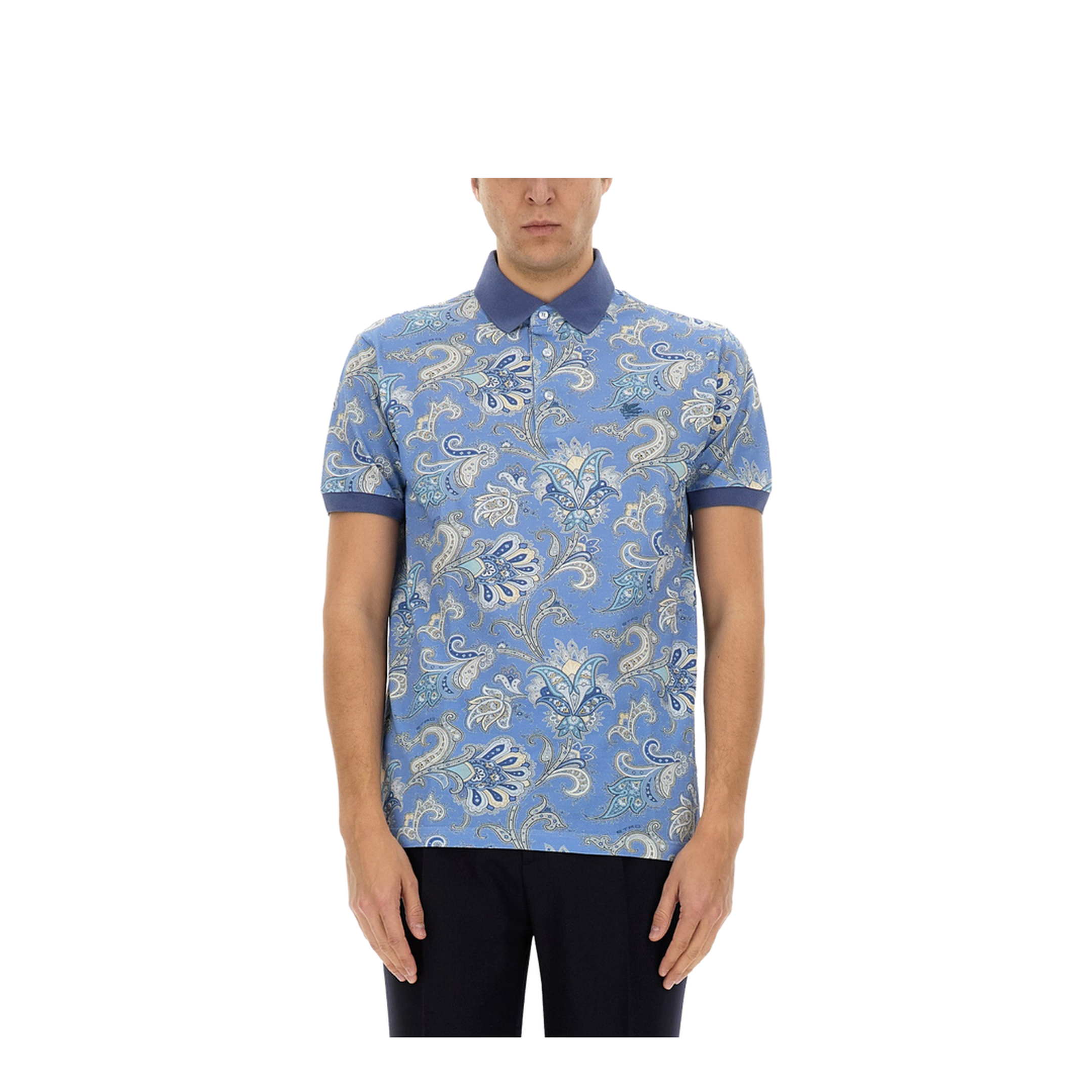 MAYFEYR - Etro - Polo Shirt With Print - MRMD0004AK570X0880