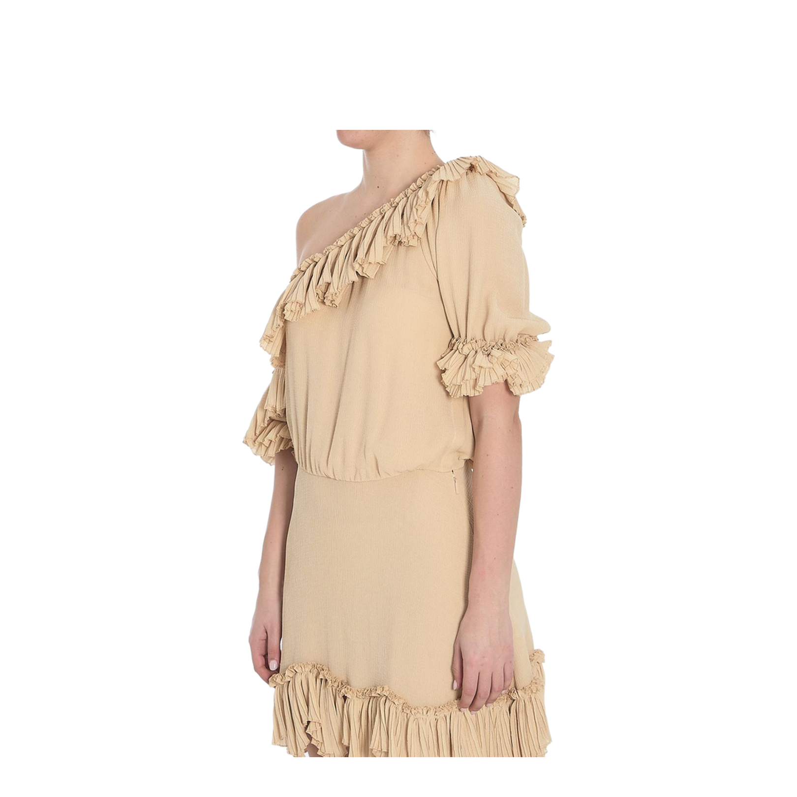 Rouched Mini Dress