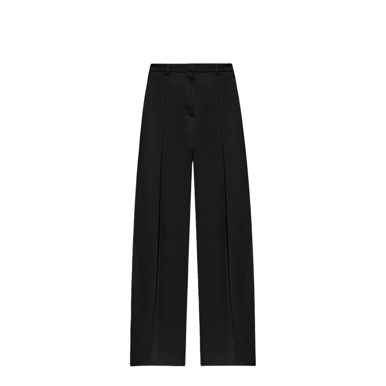 Trousers with stitching on the legs
