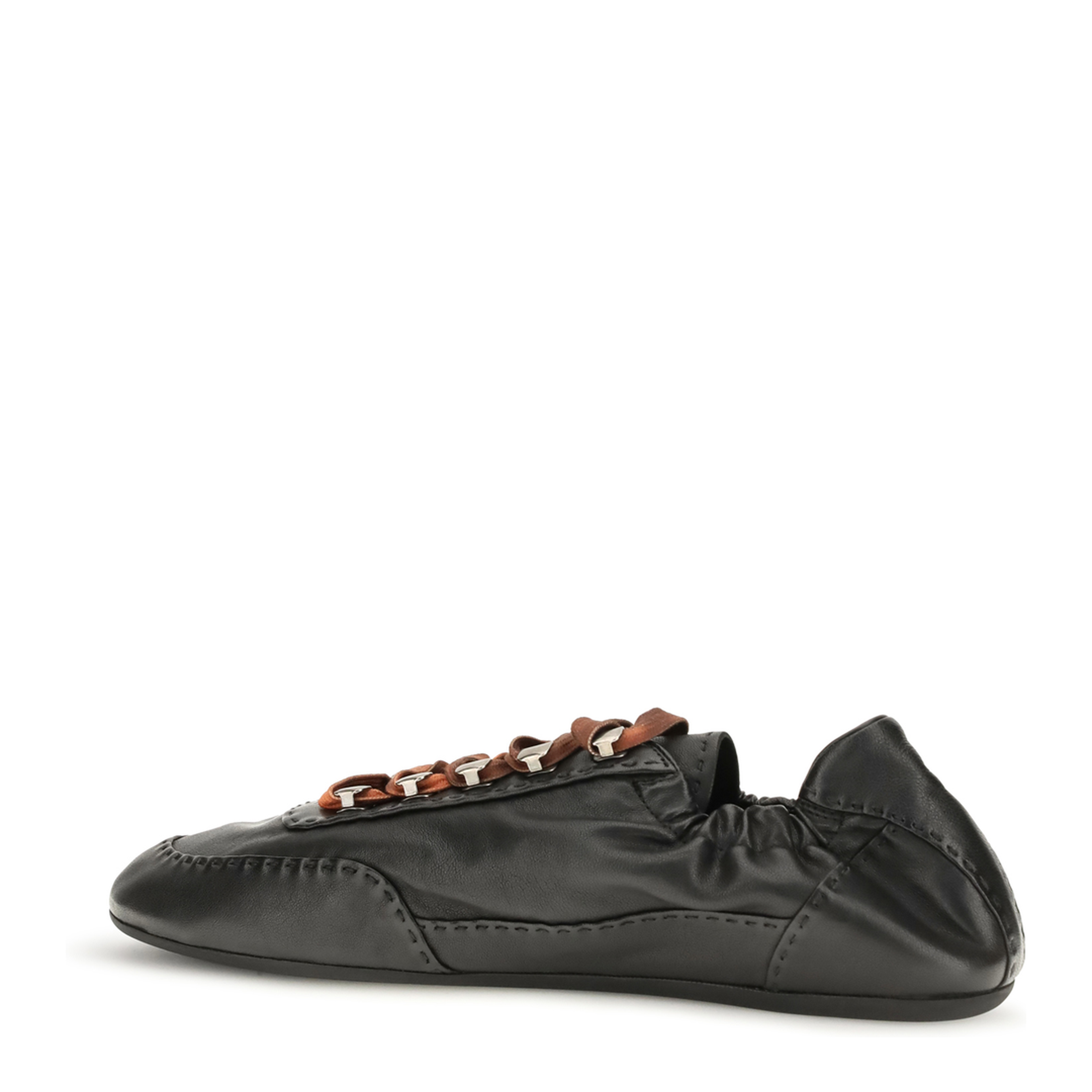 MAYFEYR - Prada - Collapse Aged Nappa Leather Sneakers - 2EE490FG0002HKD