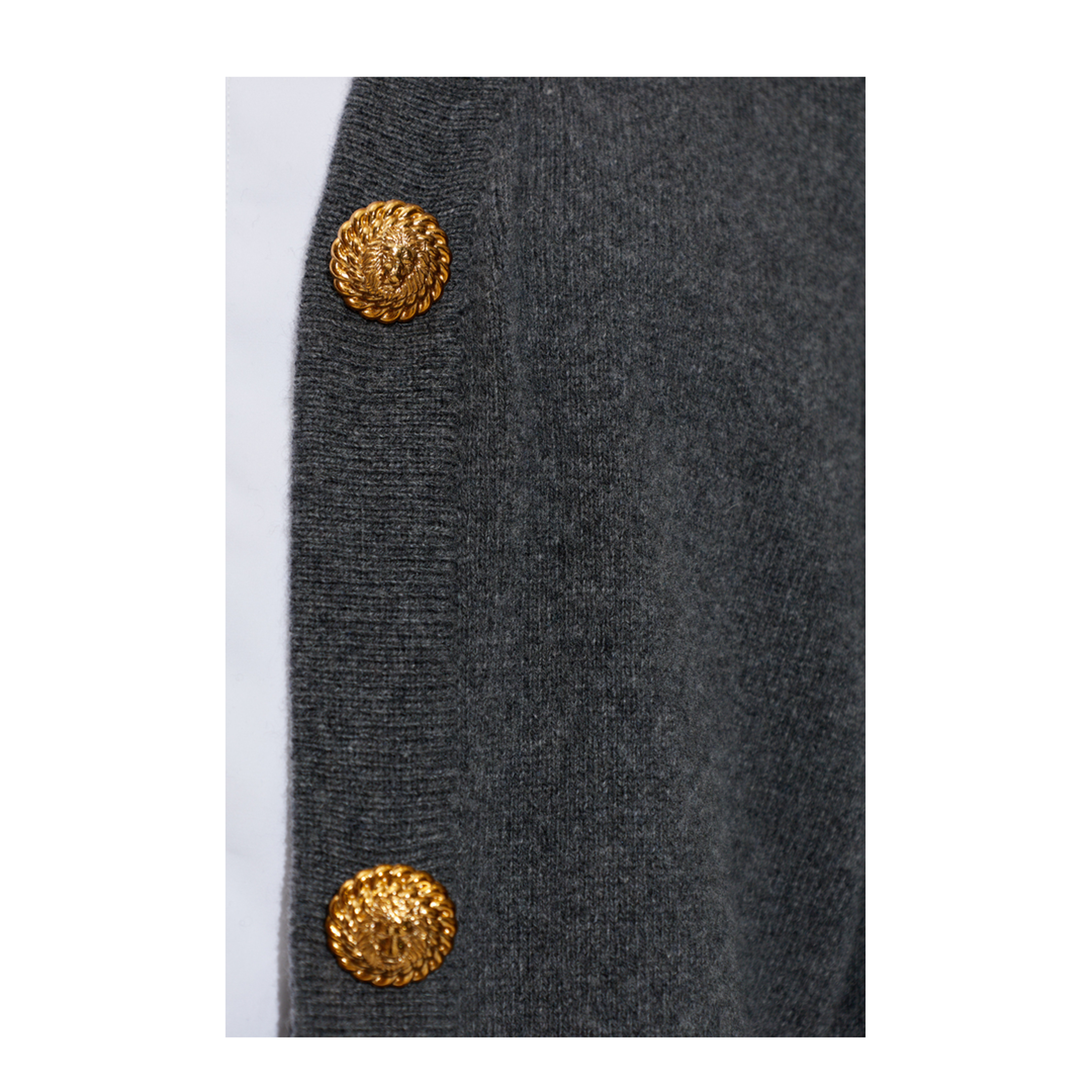 Wool Cashmere Sweater Grey