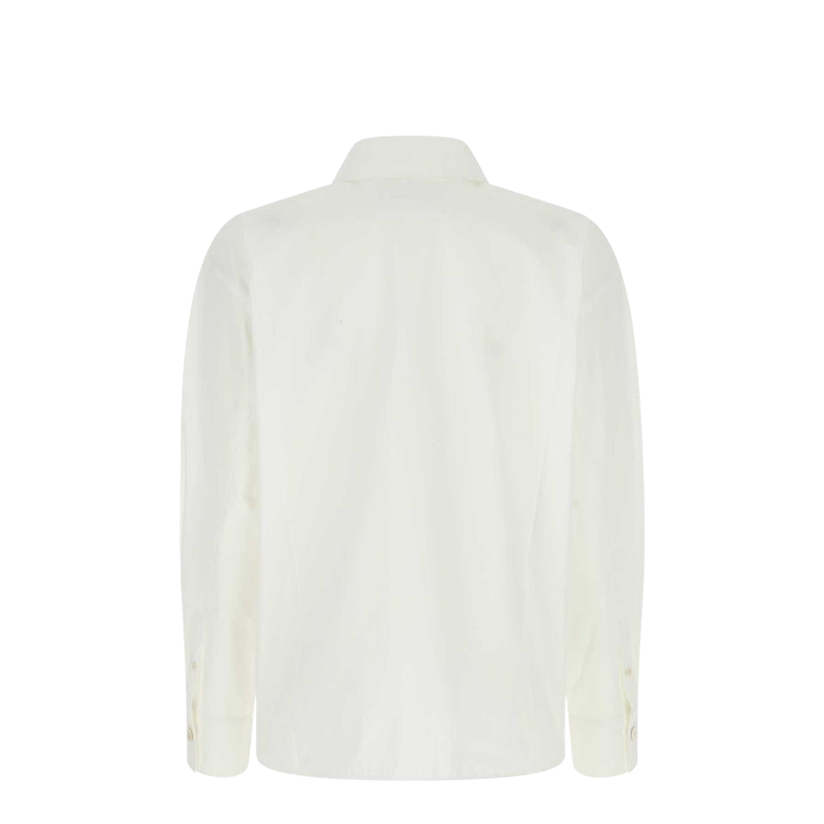 White Poplin Oversize Shirt