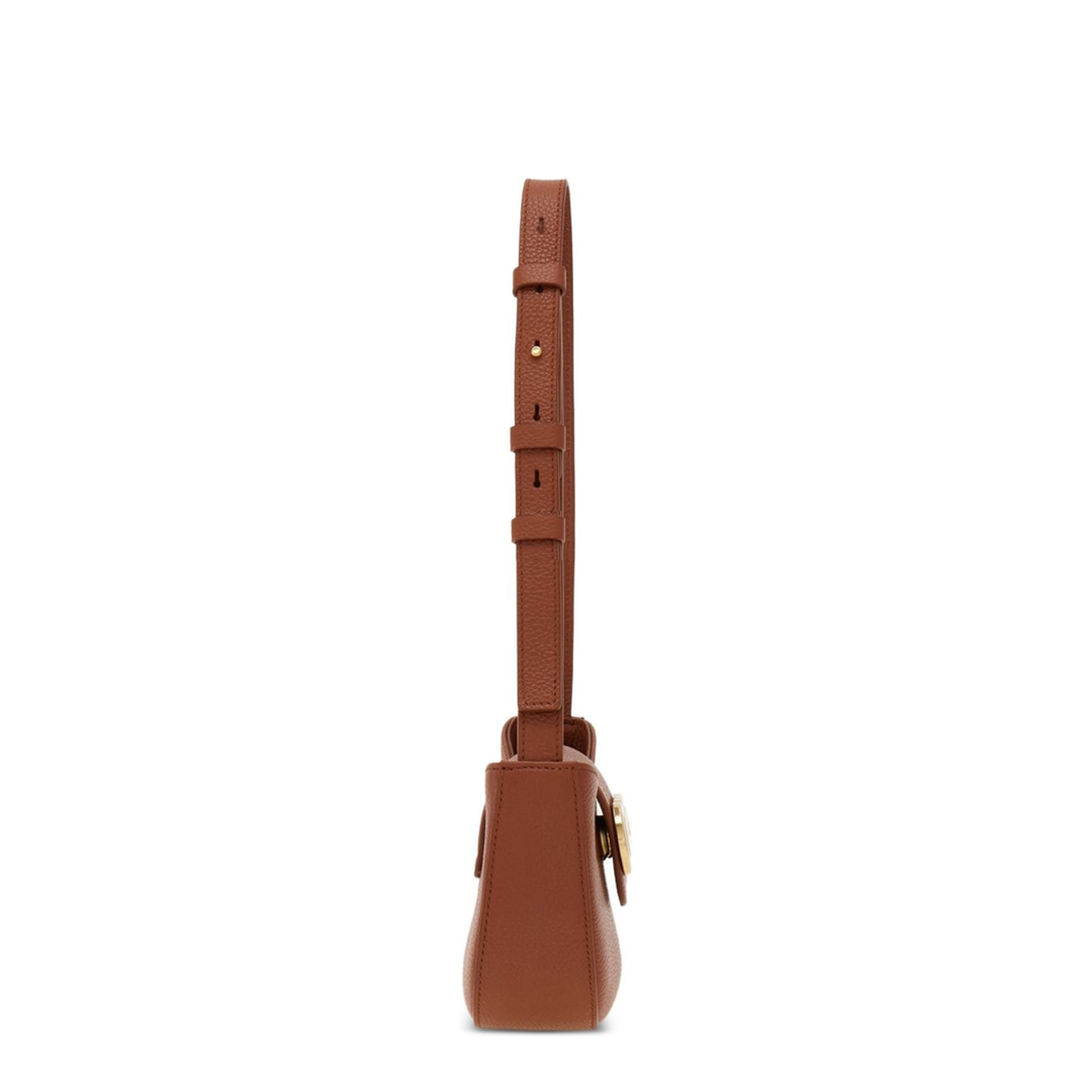 Minibag Double Gancino Small Leather Goods in White