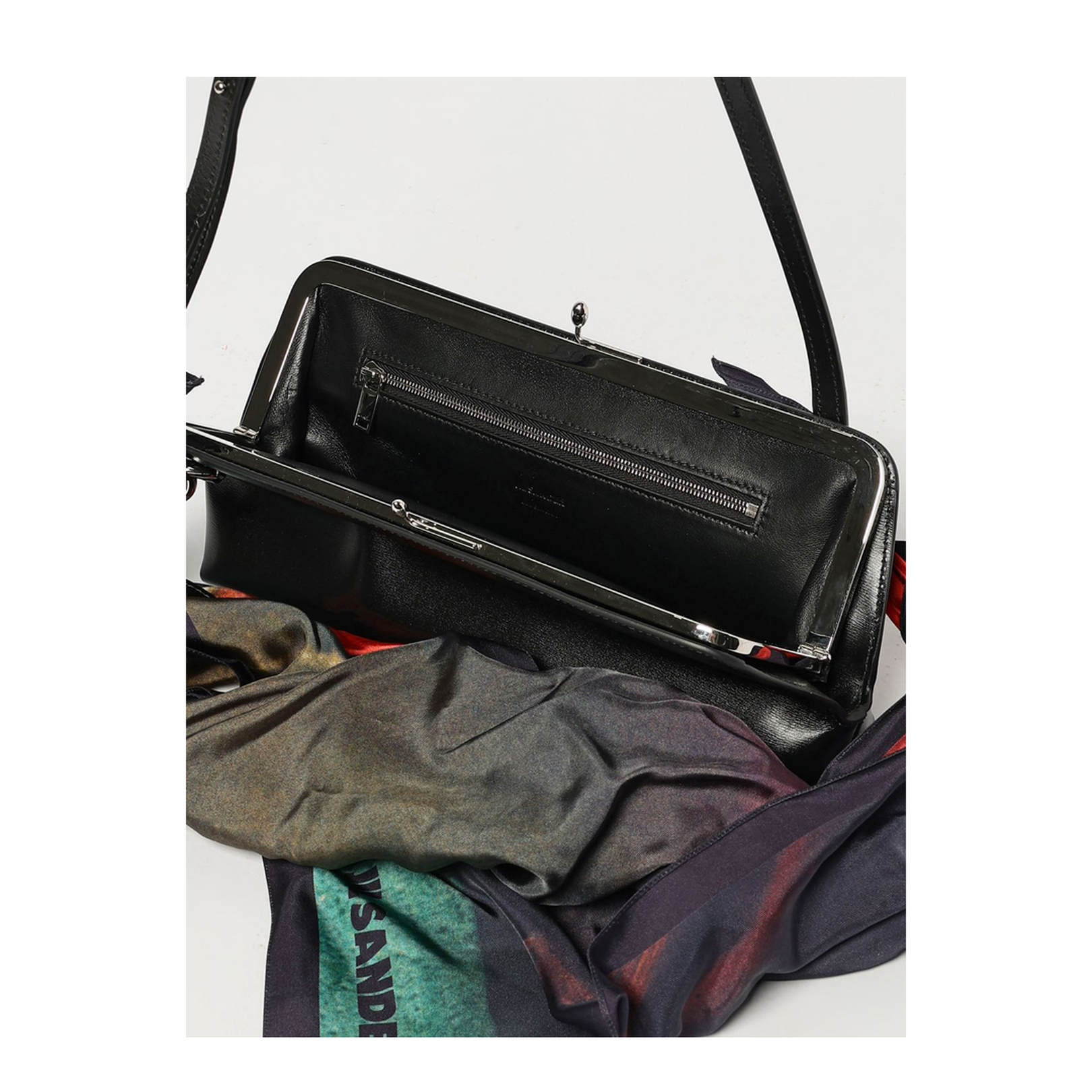 Goji Bag with Silk Scarf Handle