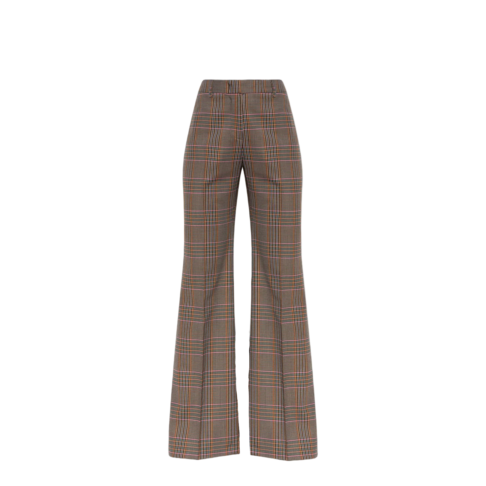 Plaid Pattern Trousers