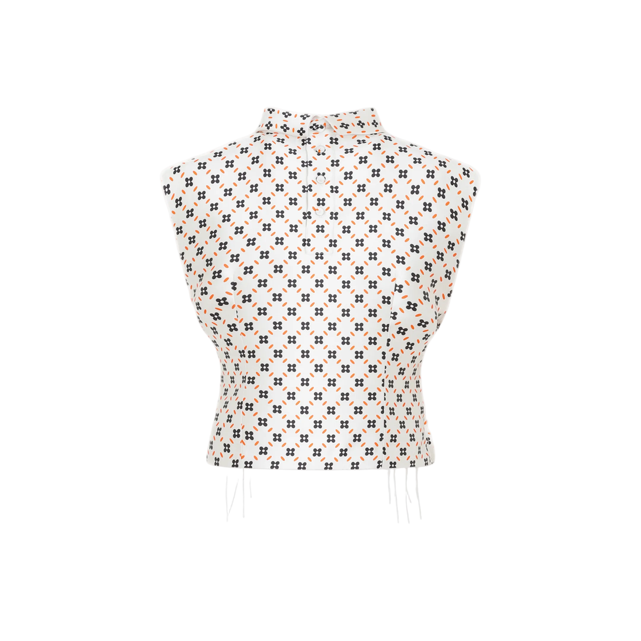 MAYFEYR - Lanvin - Cropped Sleeveless Top - RWTO03055683E23002