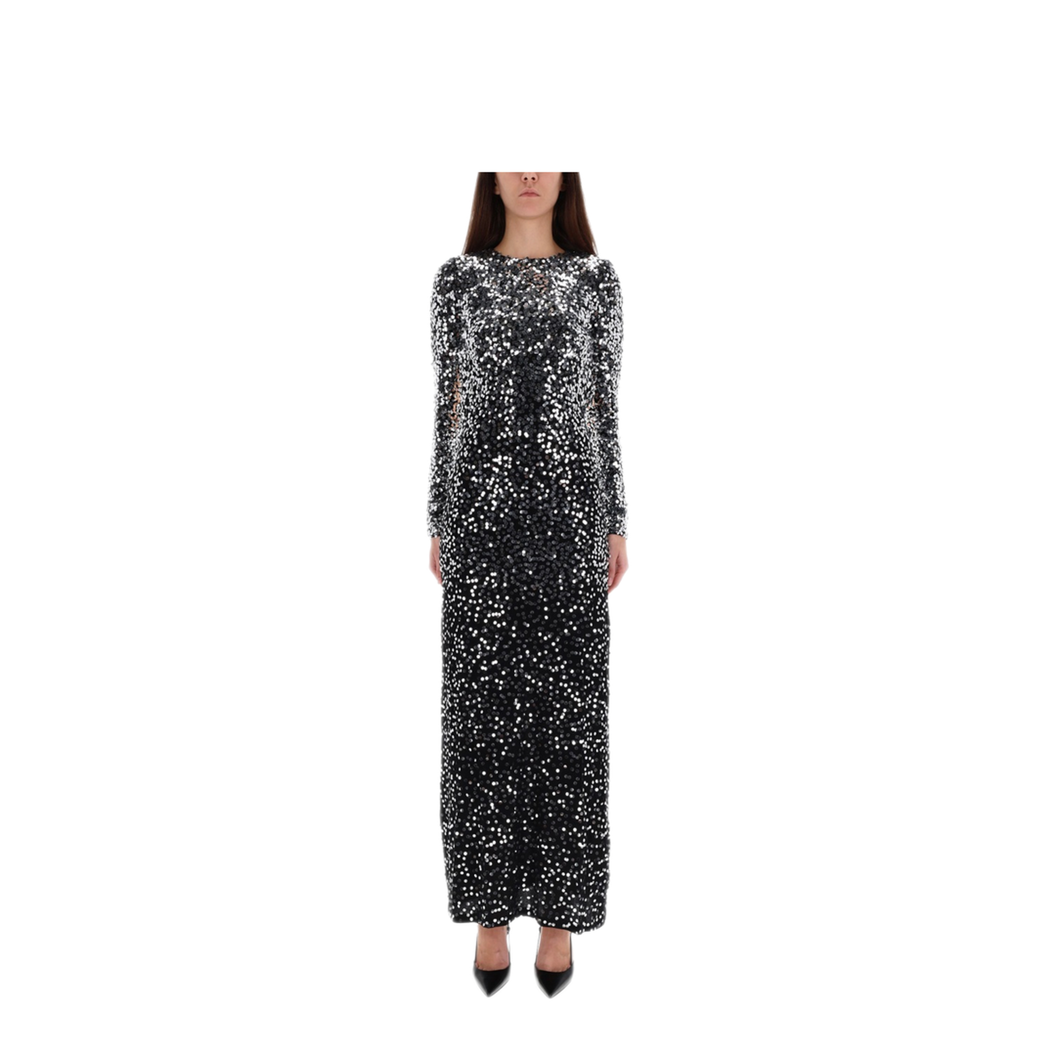MAYFEYR - RABANNE - Long Dress With Sequins - 25HJRO263CU0014P001