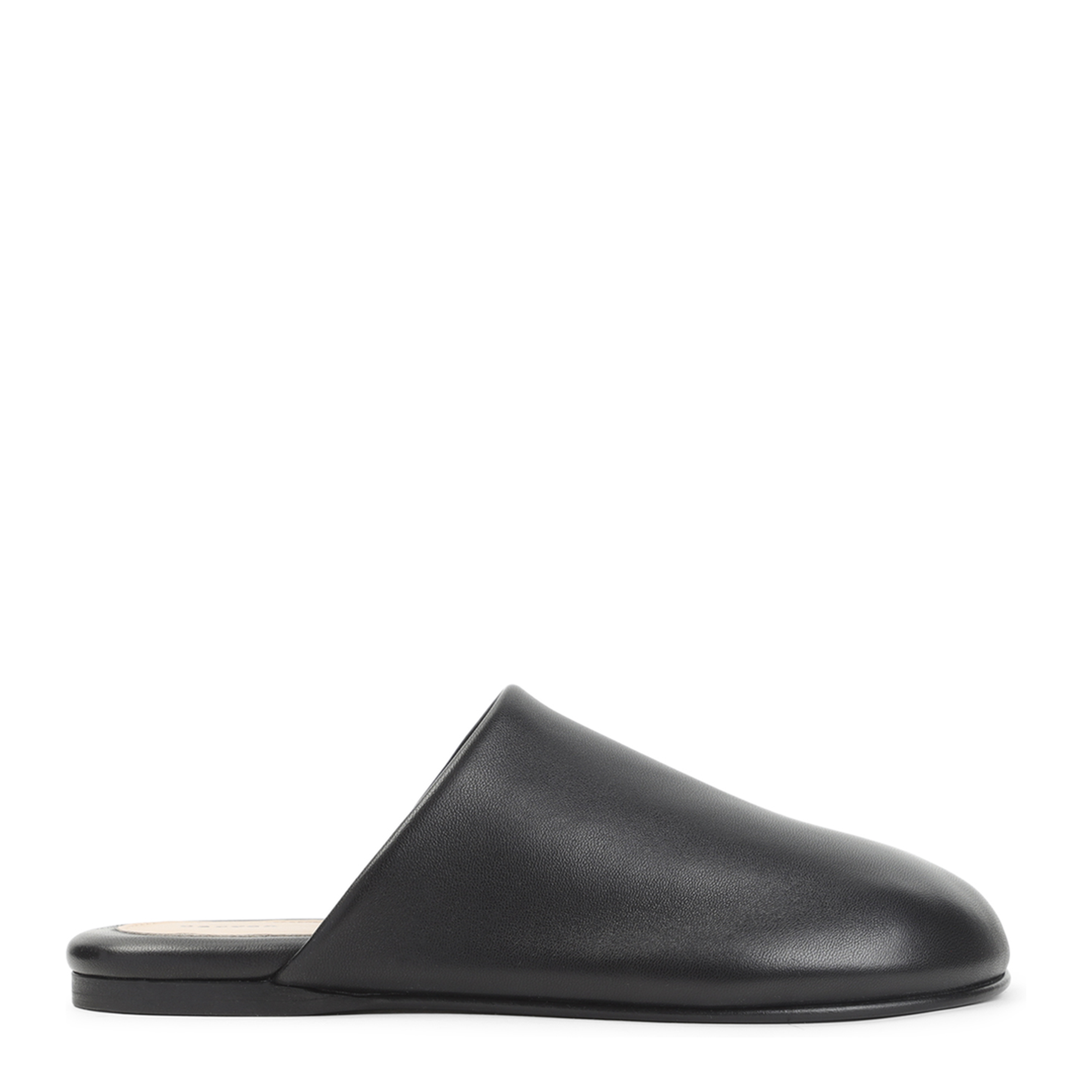 MAYFEYR - CARVEN - Black Lamb Leather Mules - 6252161185N999