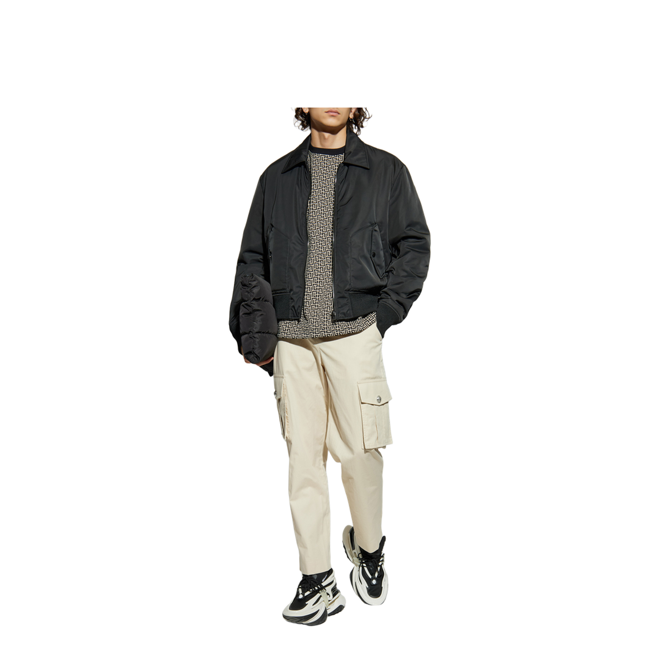 Monogrammed Jacquard T-Shirt