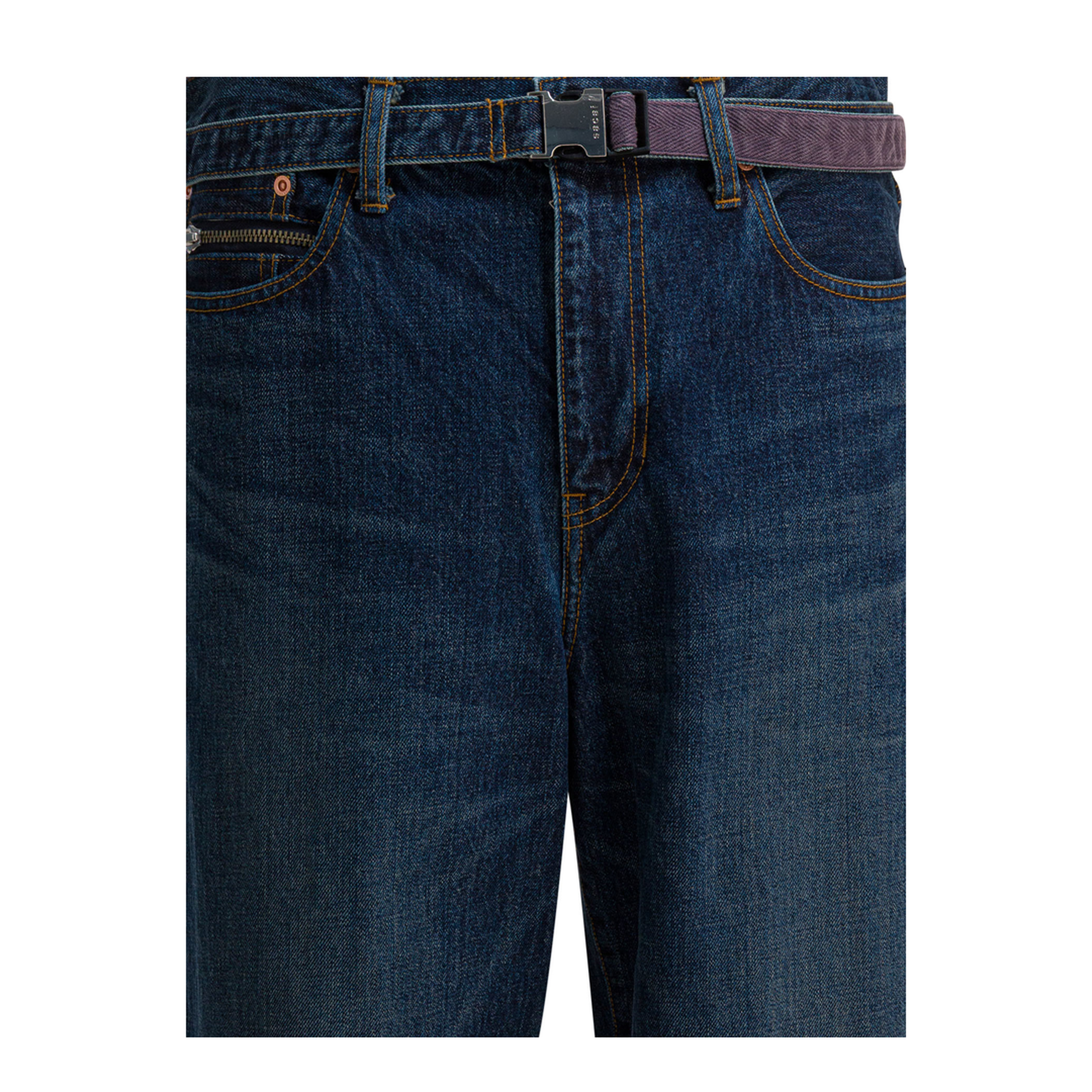 MAYFEYR - Sacai - Relaxed Fit Jeans - 25-03757M401