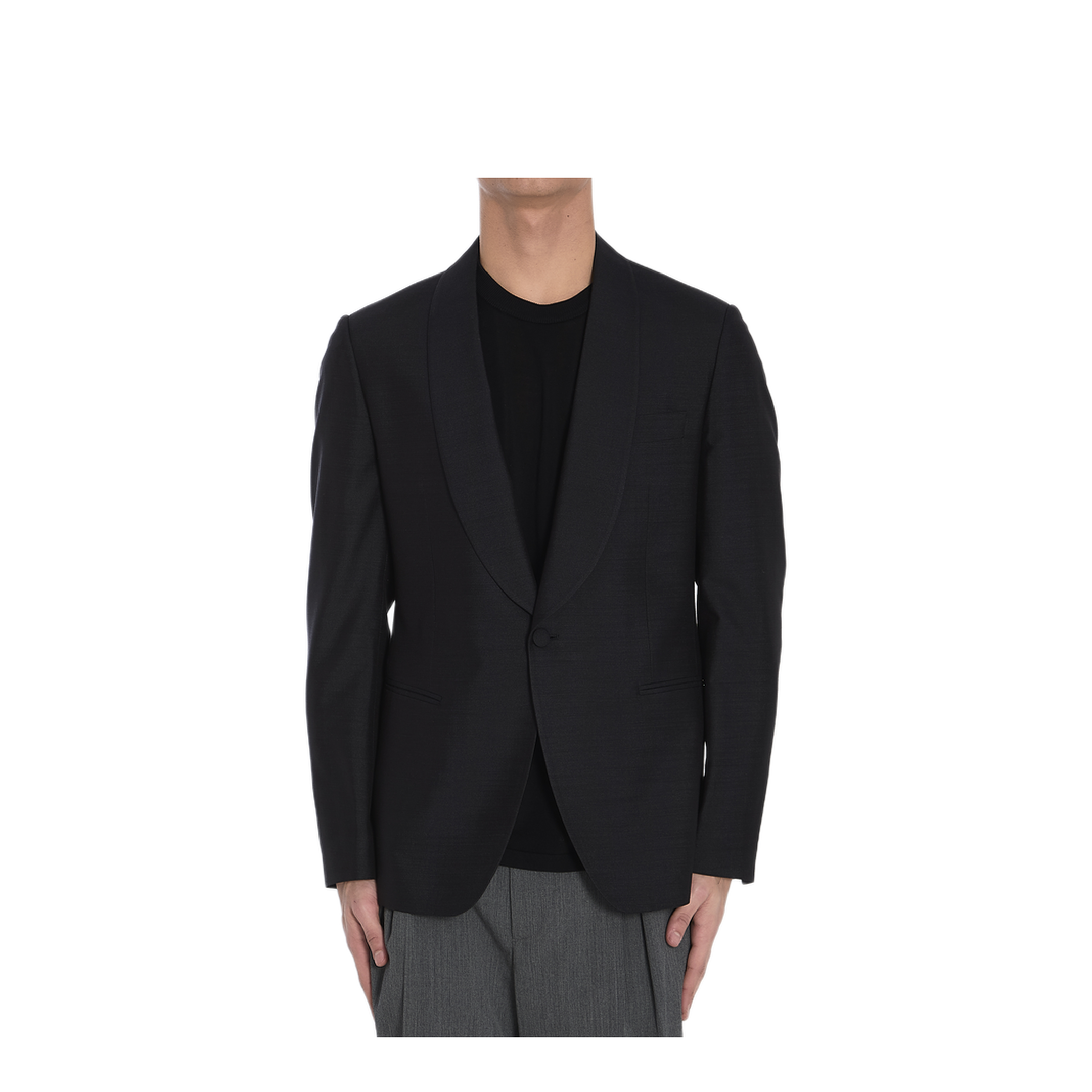 MAYFEYR - Lardini - Silk Single Breasted Jacket - ES5809EIESE64318999