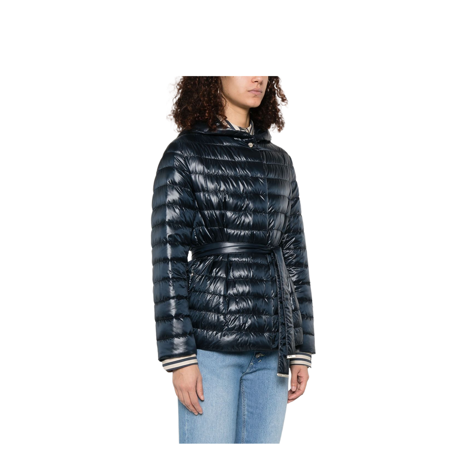 Nylon Short Down Jacket