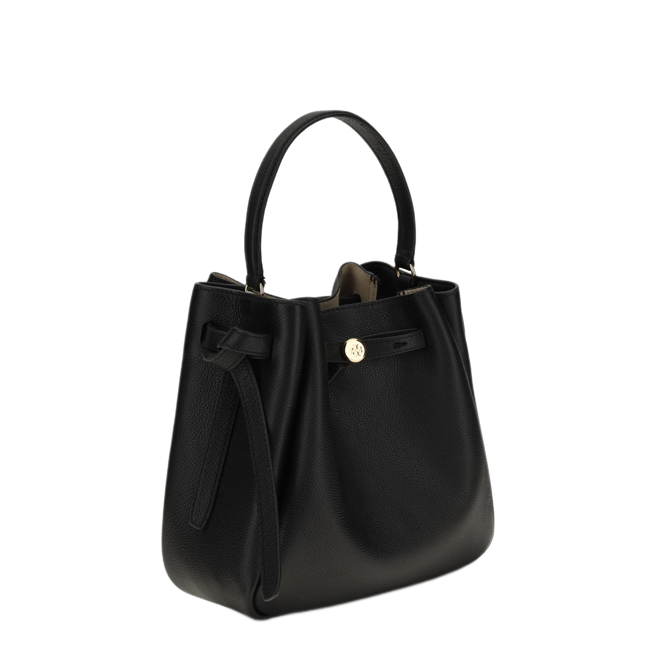 MAYFEYR - Tory Burch - Romy Hammered Leather Bucket Bag - 166982