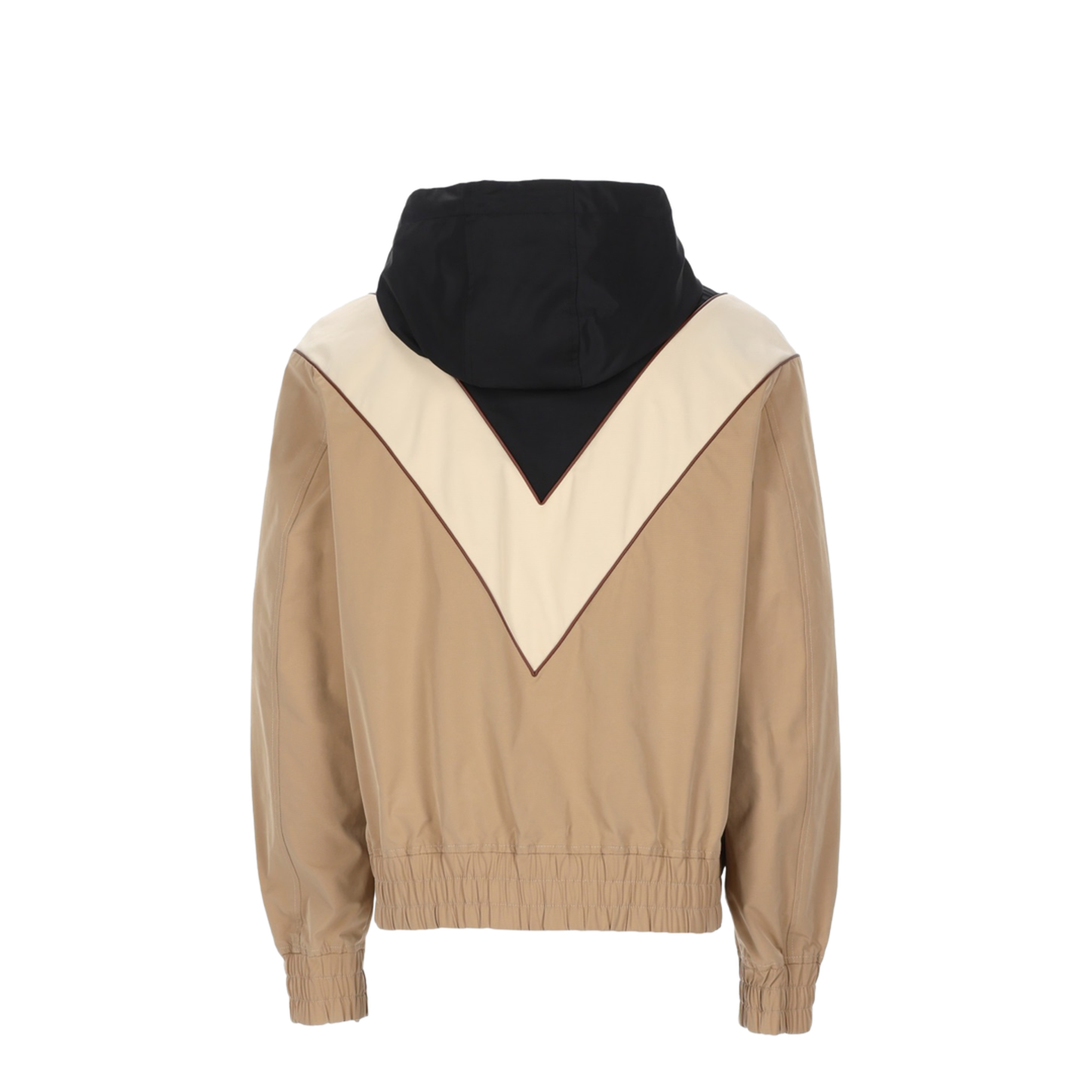 Multicolor Stretch Polyester Bomber Jacket