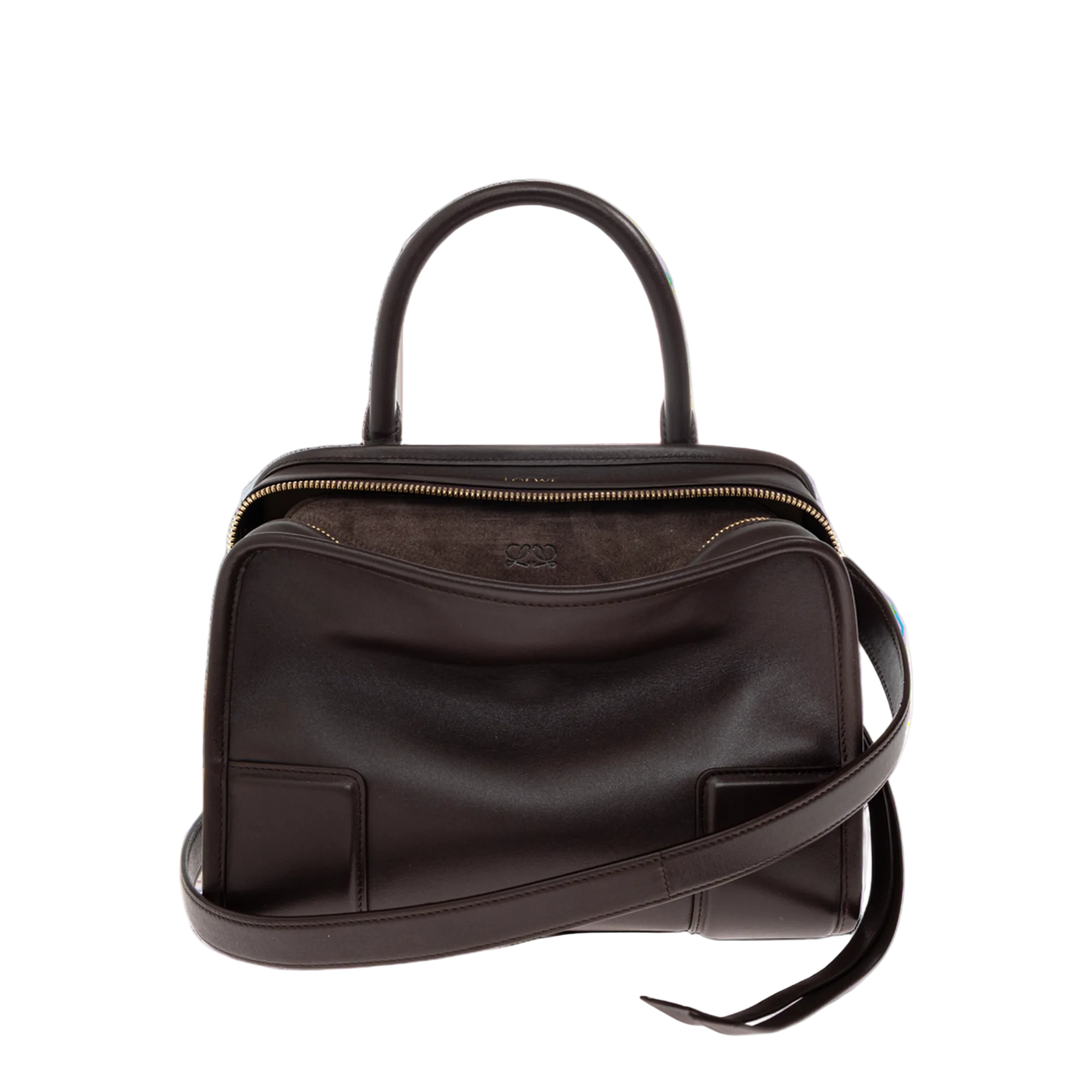 MAYFEYR - Loewe - Amazona Small Handbag - A039AS0X010DARKCHESTNUT