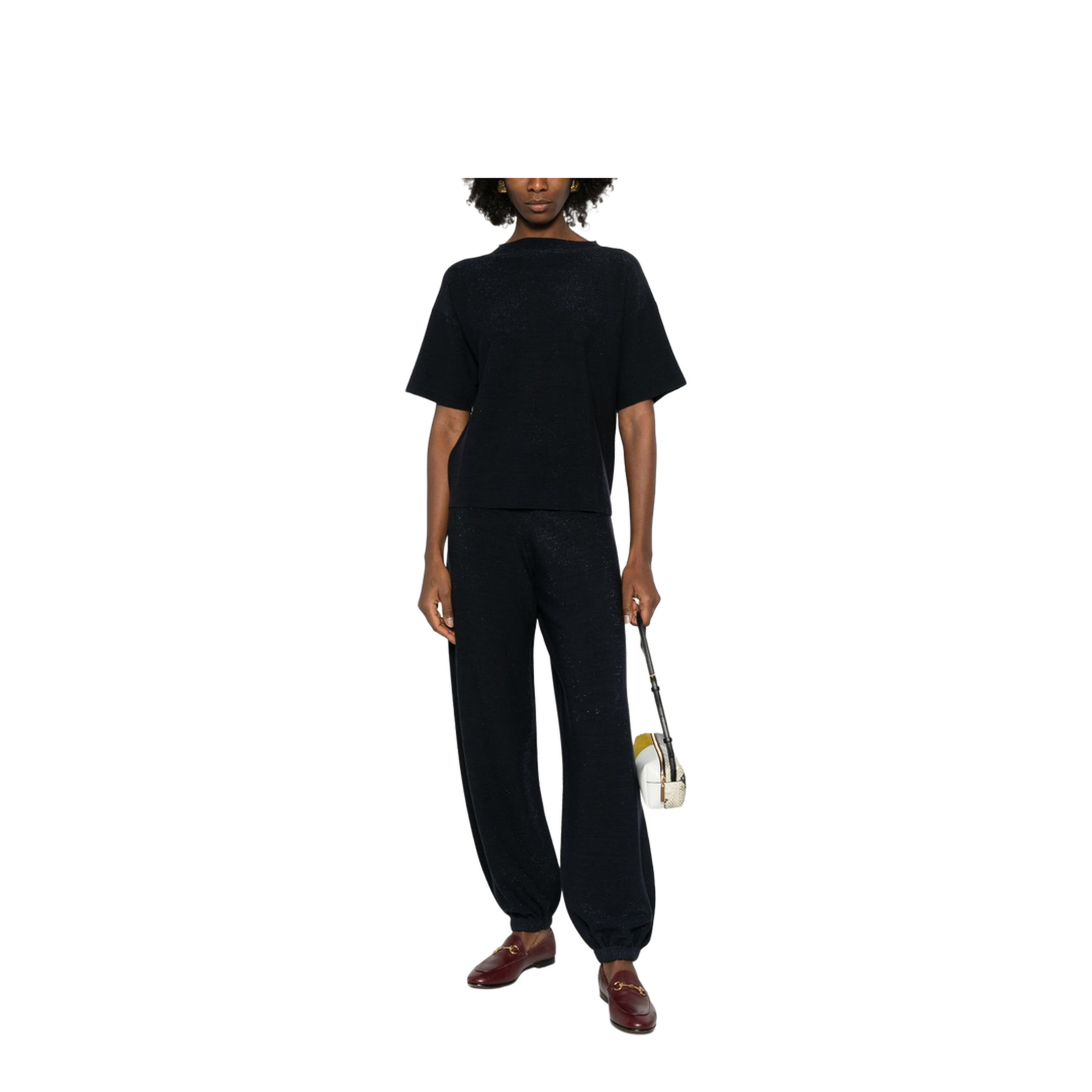 MAYFEYR - Fabiana Filippi - Trousers Blue - PAD266F328L7665146