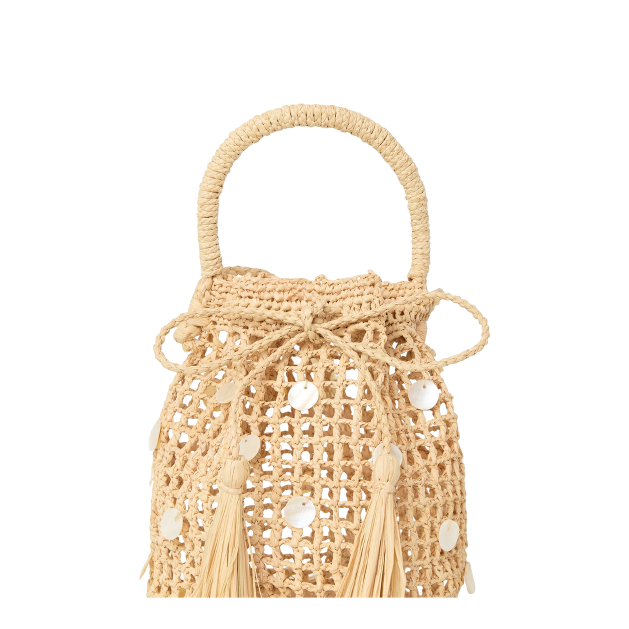 Rafia Bucket Bag