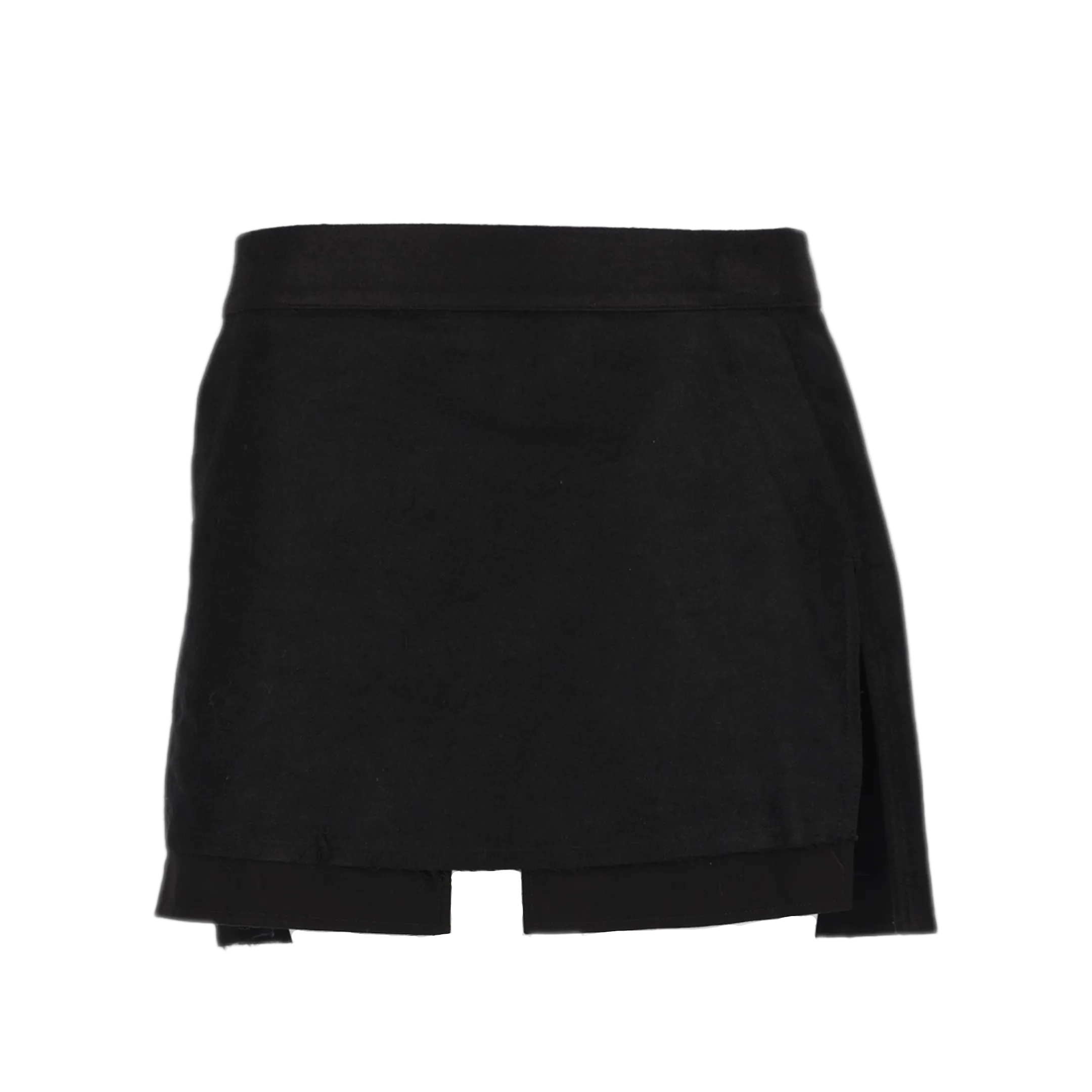 MAYFEYR - Rick Owens - Black Ramie Cotton Skirt - RP02F5374MOR09
