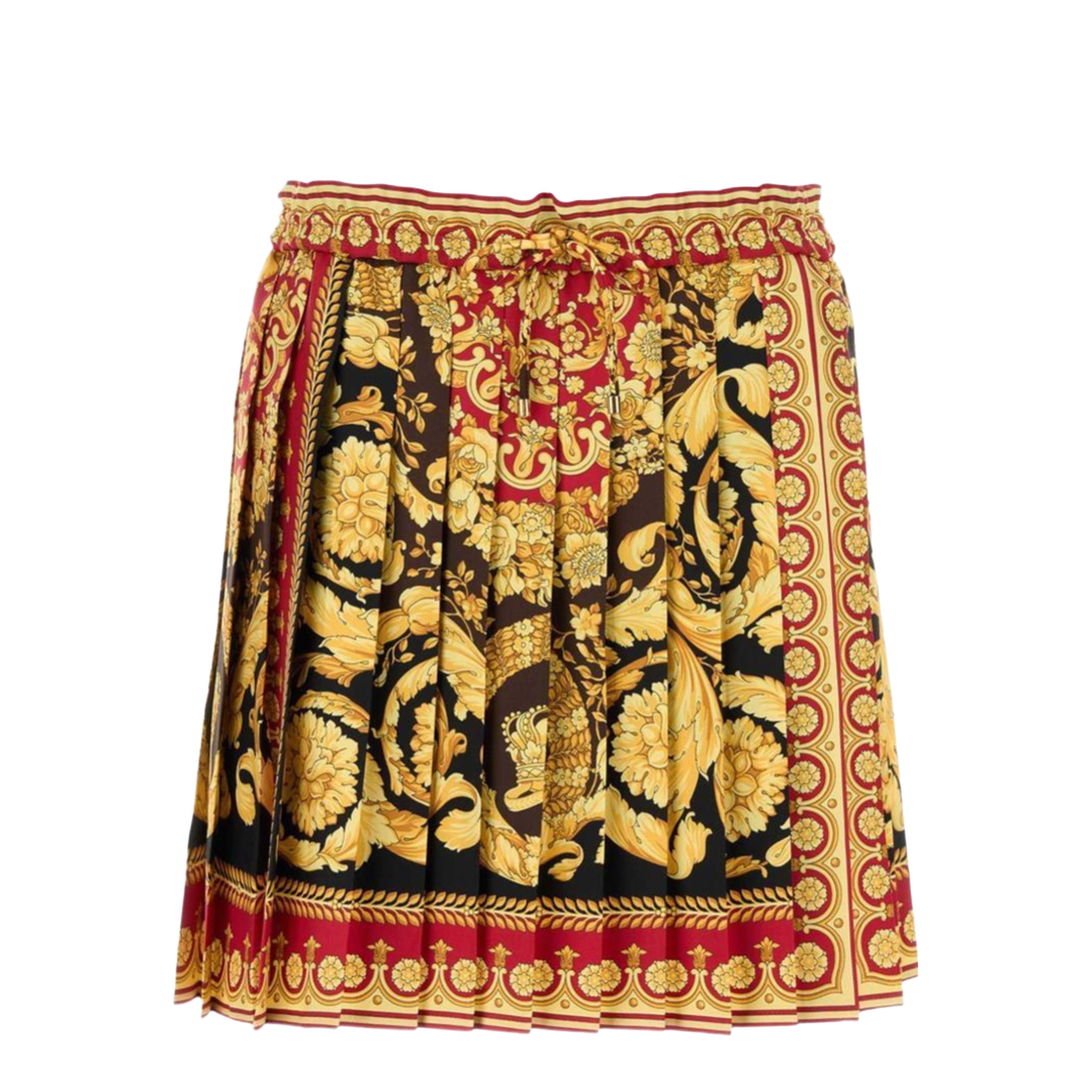 Printed Silk Skirt