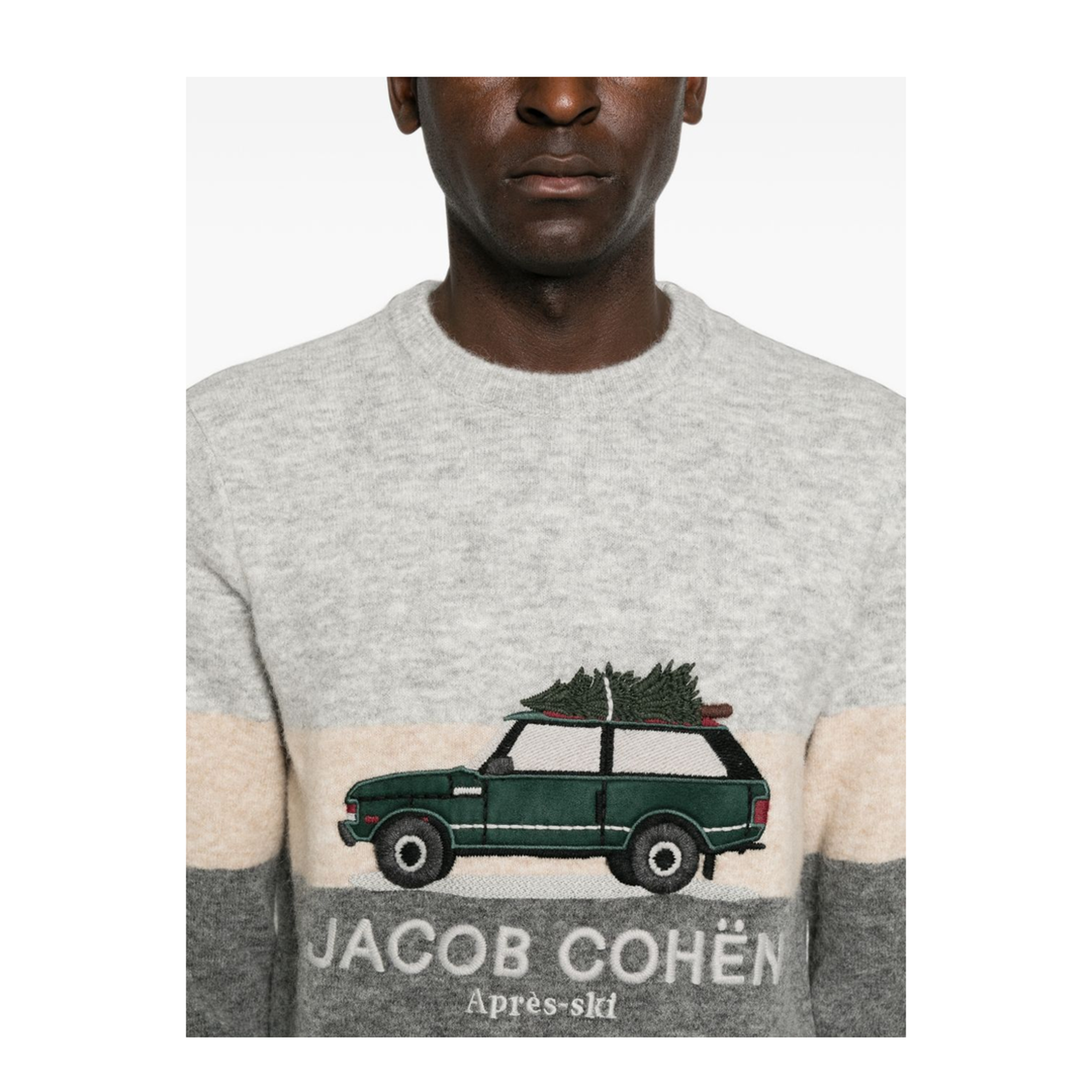 MAYFEYR - Jacob Cohen - Multicolor Crewneck Sweater - JURSG038001X0017FL0949A