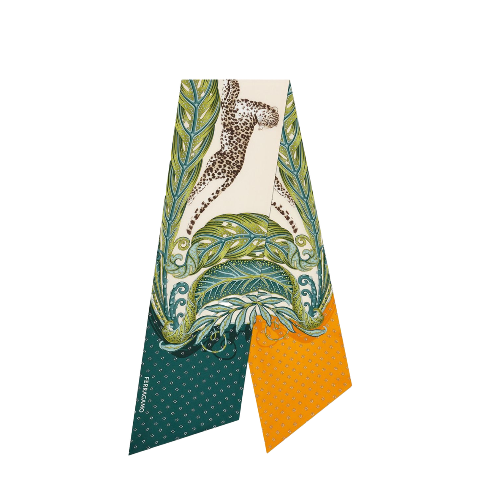 Printed Silk Foulard