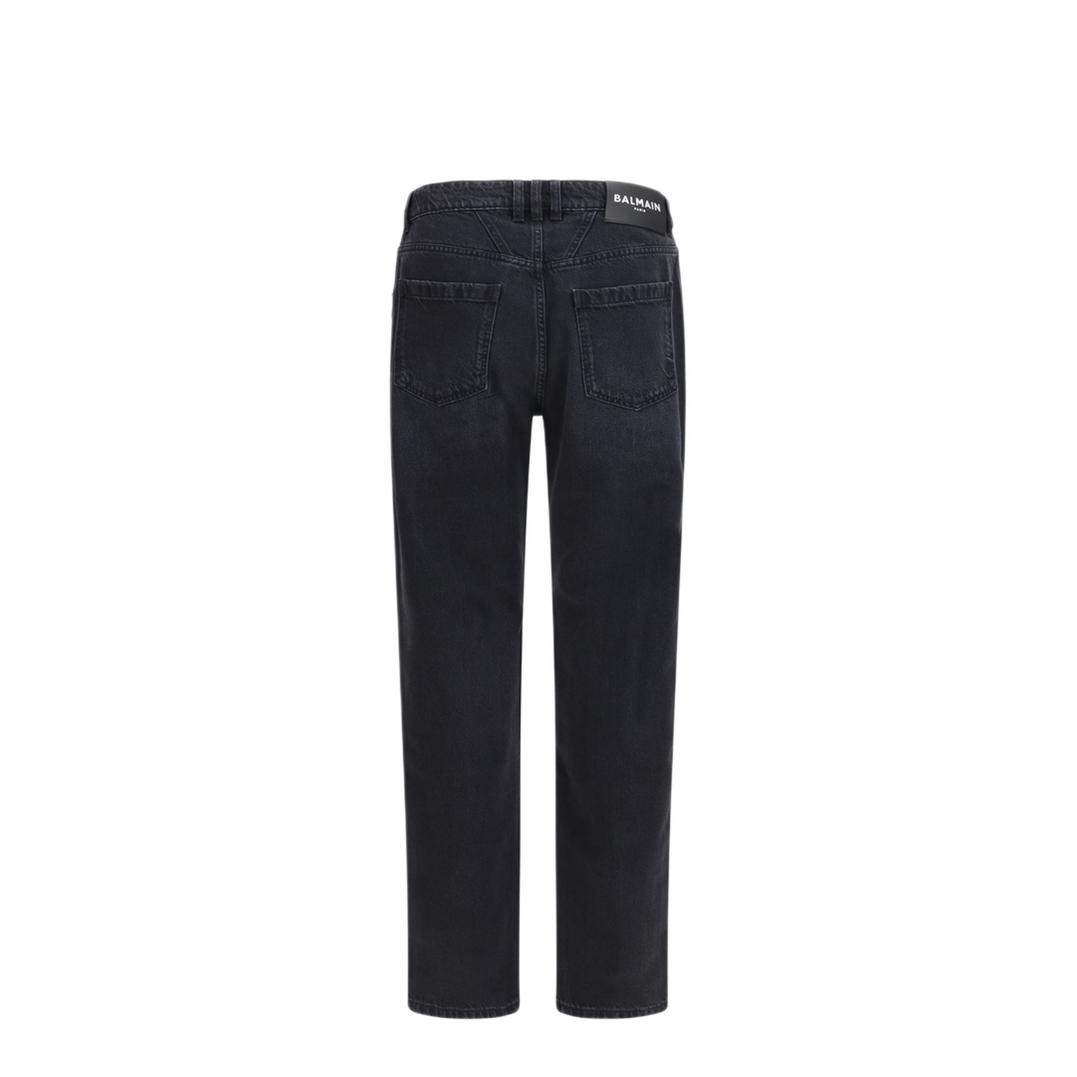 MAYFEYR - Balmain - Straight-Leg Denim Jeans - HH1MI115DG13