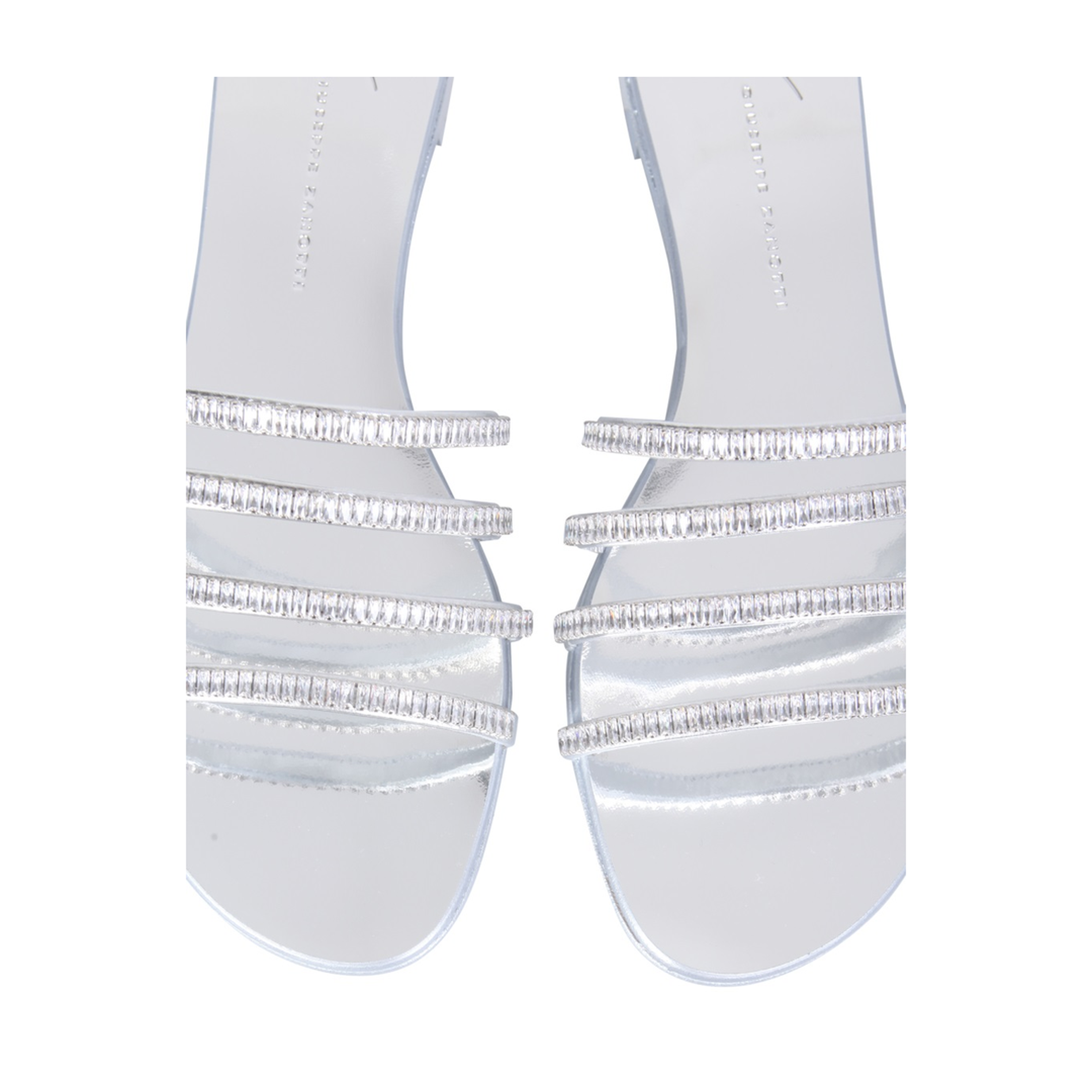 Flat Crystal Sandals