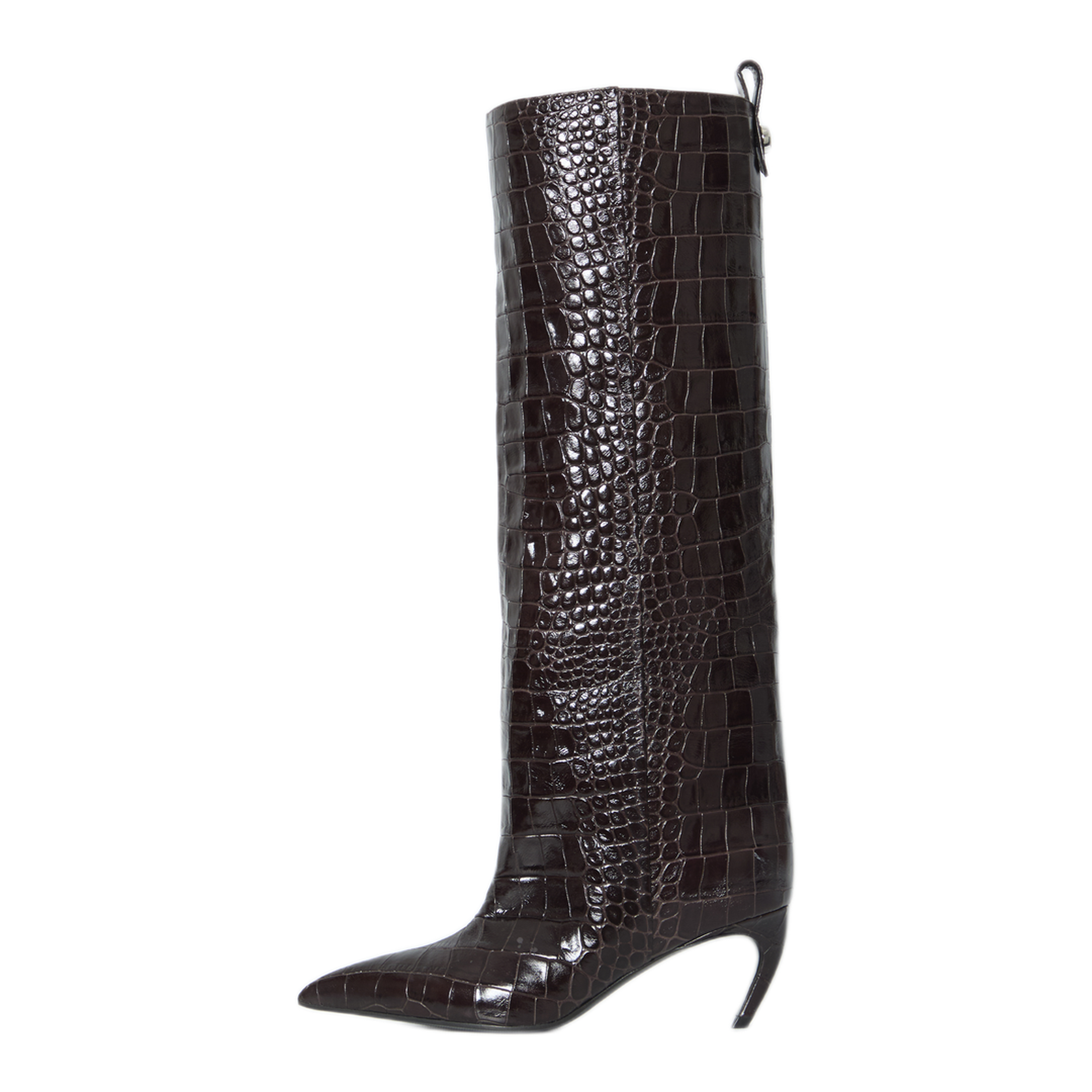 MAYFEYR - The Attico - Lea Dark Brown Boots - 261WSH00879155PR204