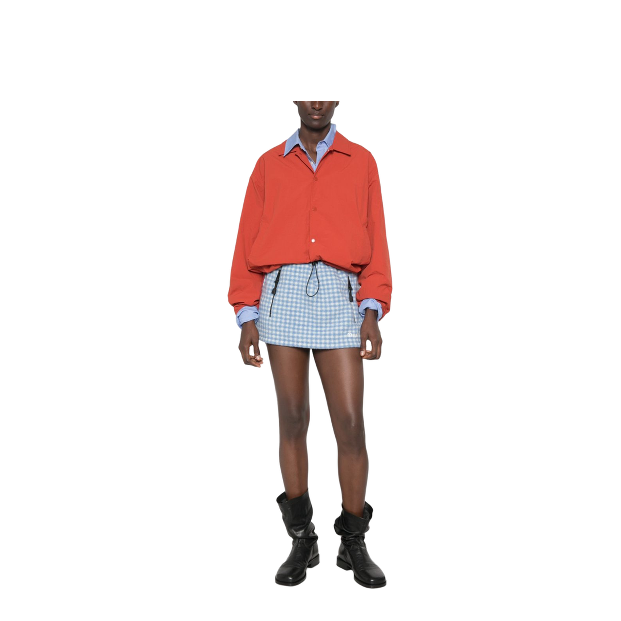 MAYFEYR - Miu Miu - Skirts White - MG25186375F0UB3
