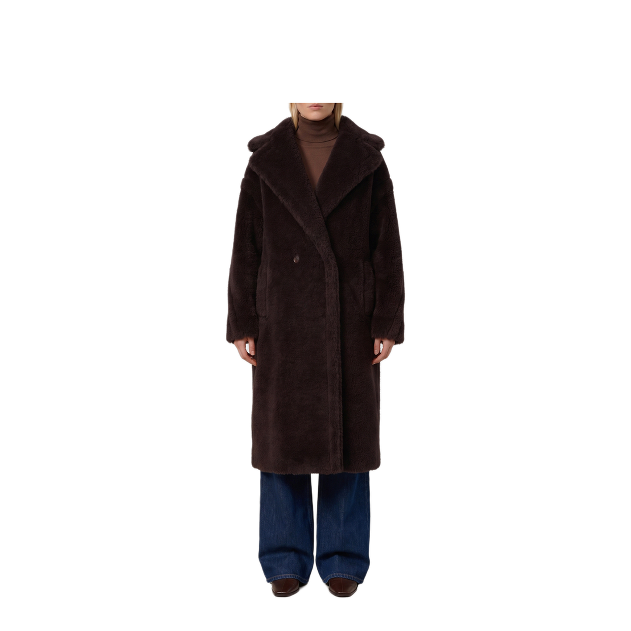 MAYFEYR - Max Mara - Dark Brown Teddy Bear Coat - 262101602260010501014