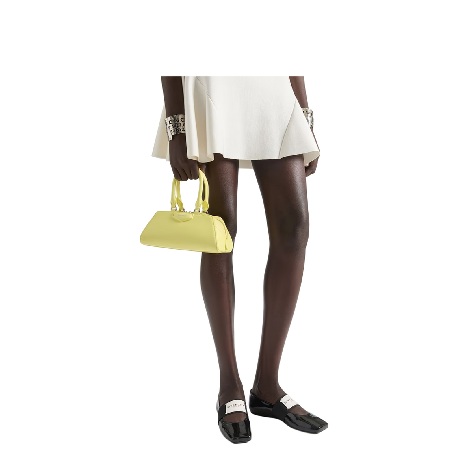 Antigona East-West Mini Bag - Acid Yellow