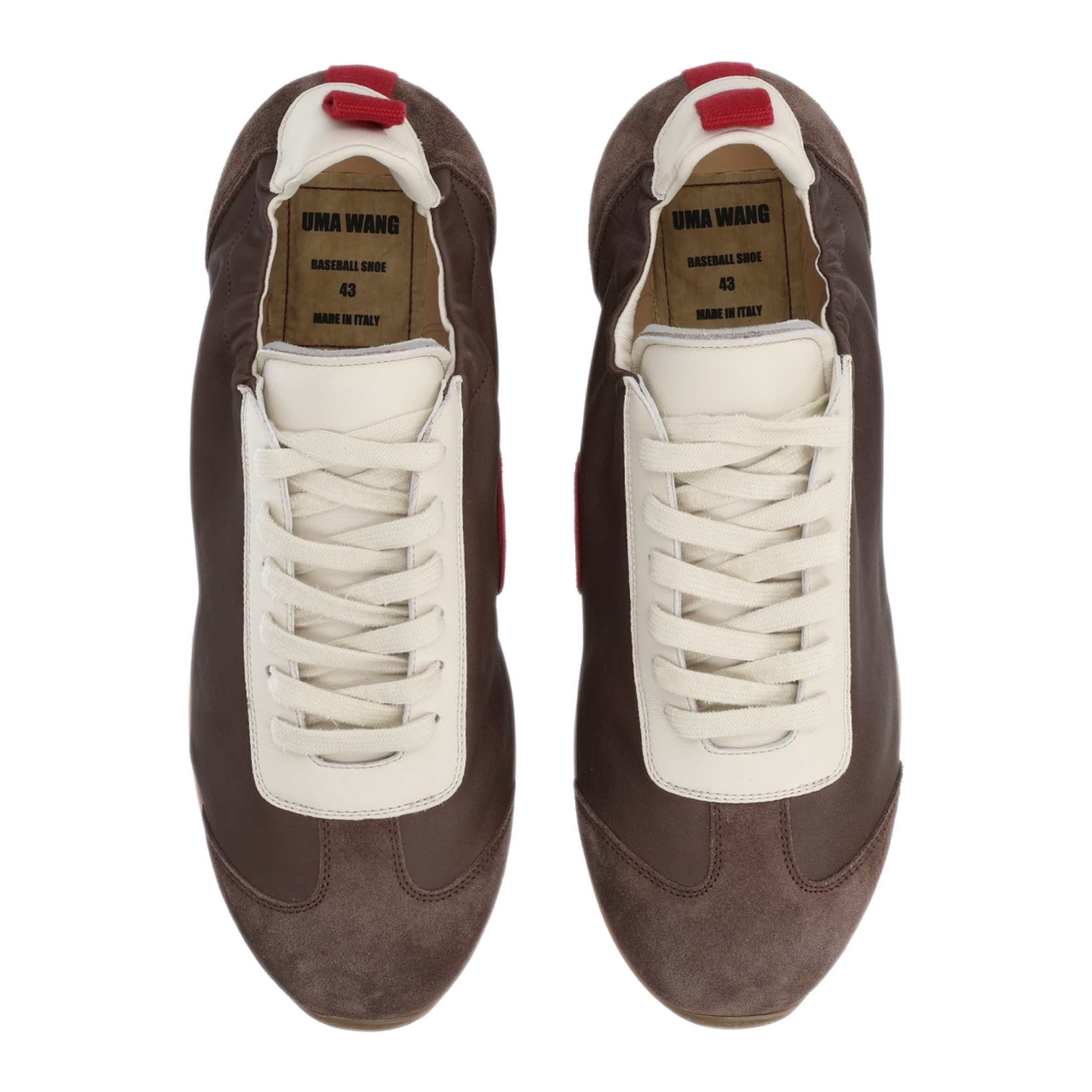 MAYFEYR - Uma Wang - Brown Leather Sneaker - US9587UW600