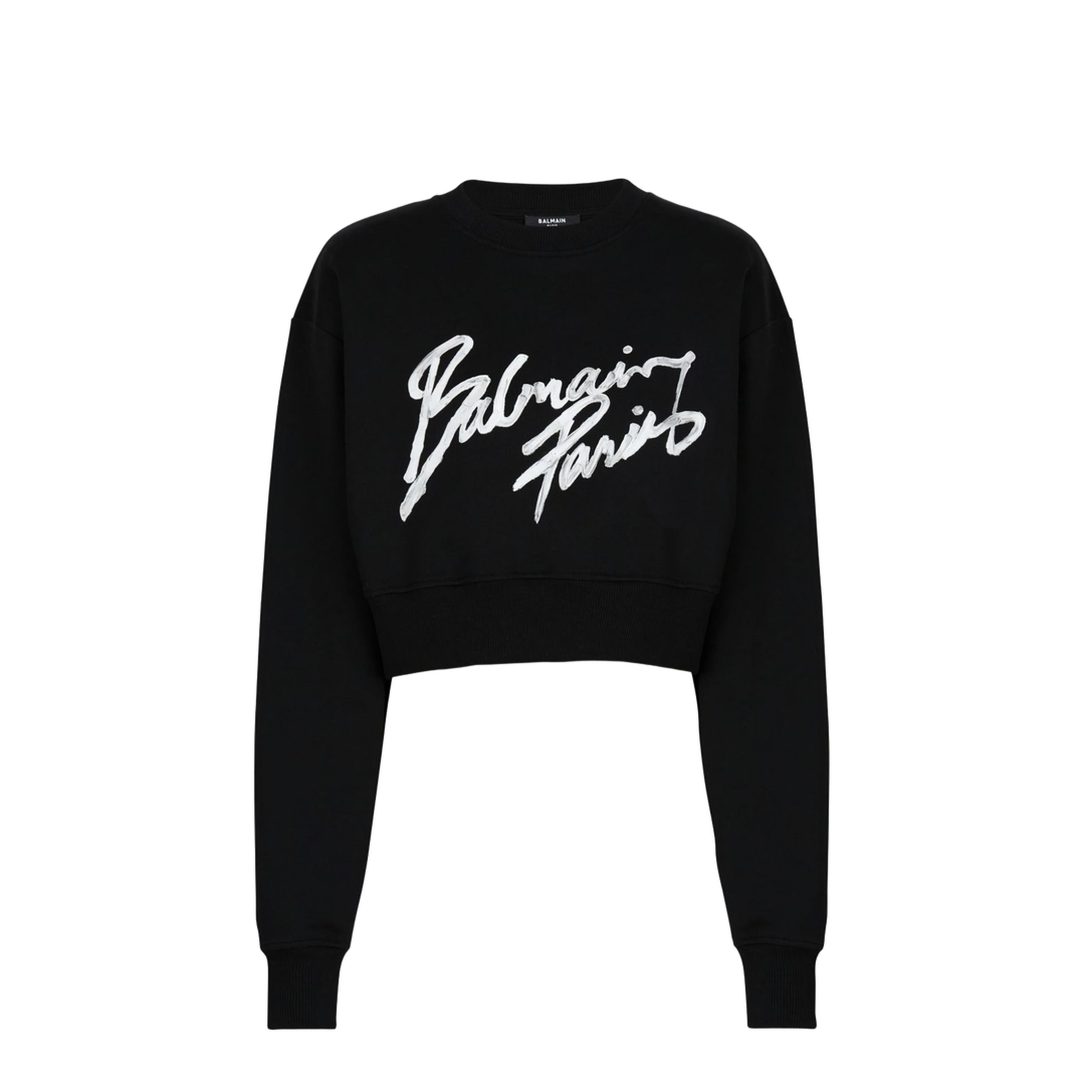 Cropped Roundneck Sweater