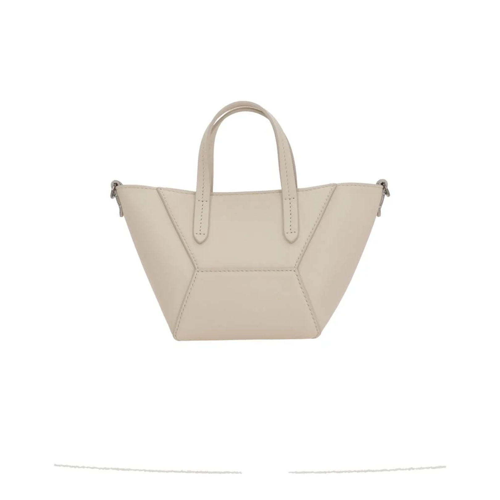Duo Mini Tote Bag in Smooth Leather
