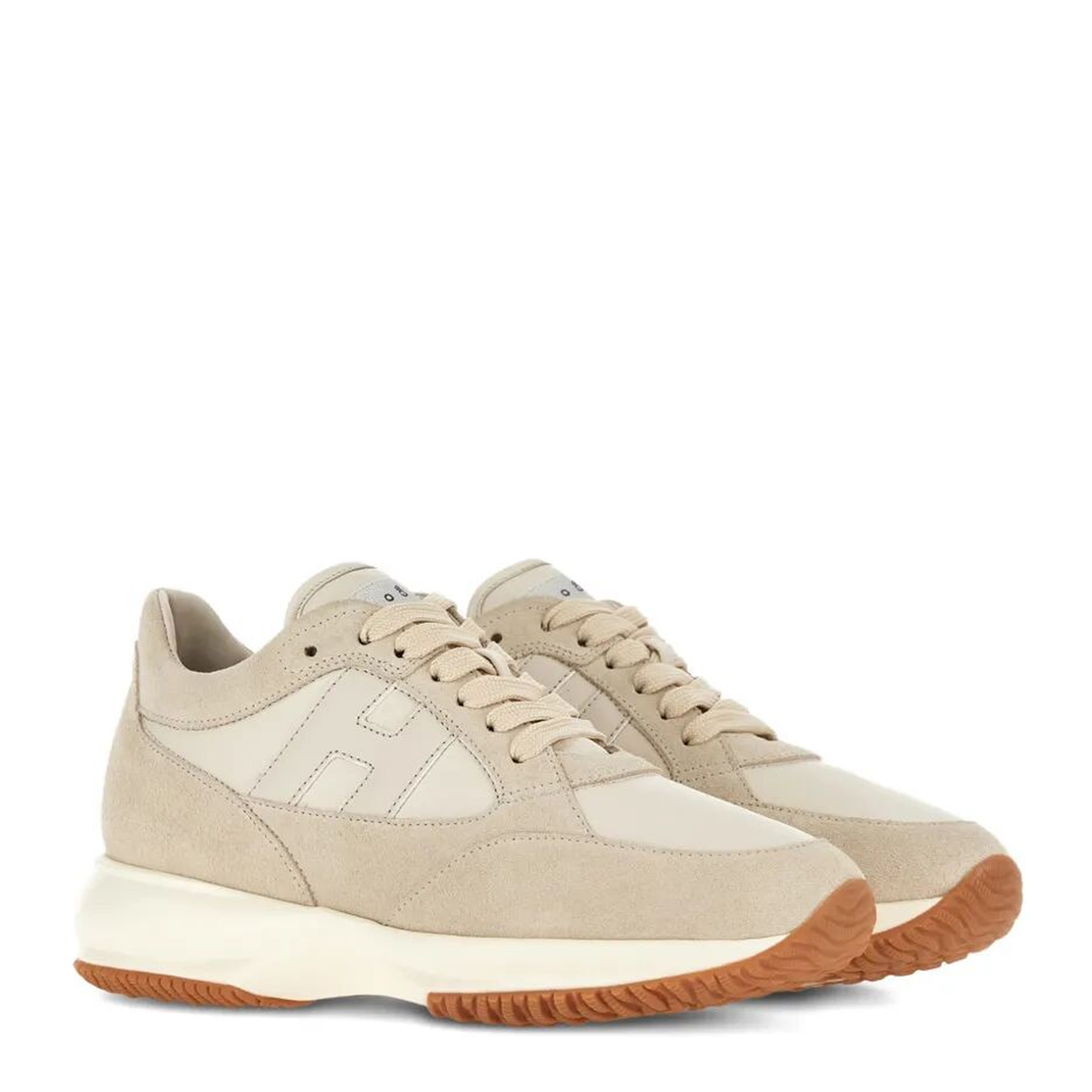 MAYFEYR - Hogan - Interactive Suede Sneakers - HXW7130GC60UIT