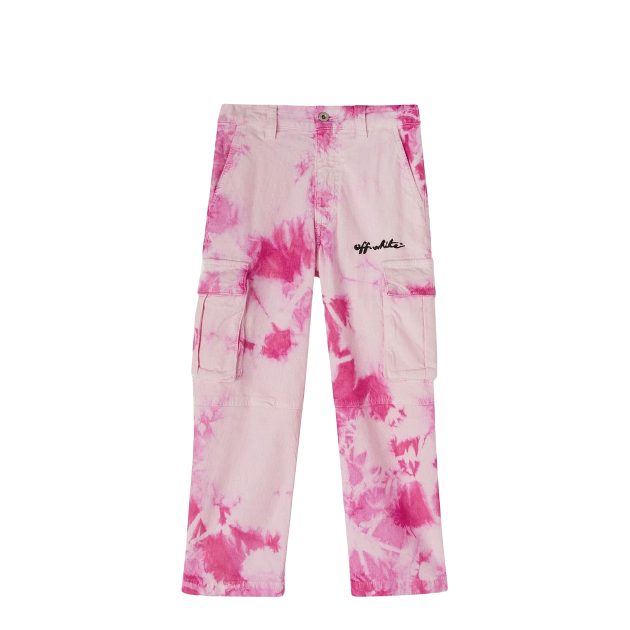 Velvet Tie Dye Cargo Pants