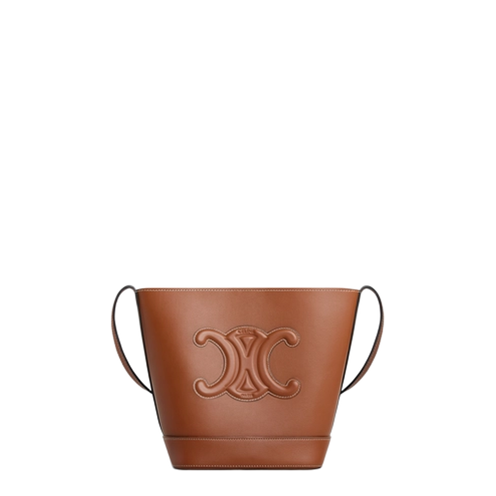 Small Leather Bucket Bag