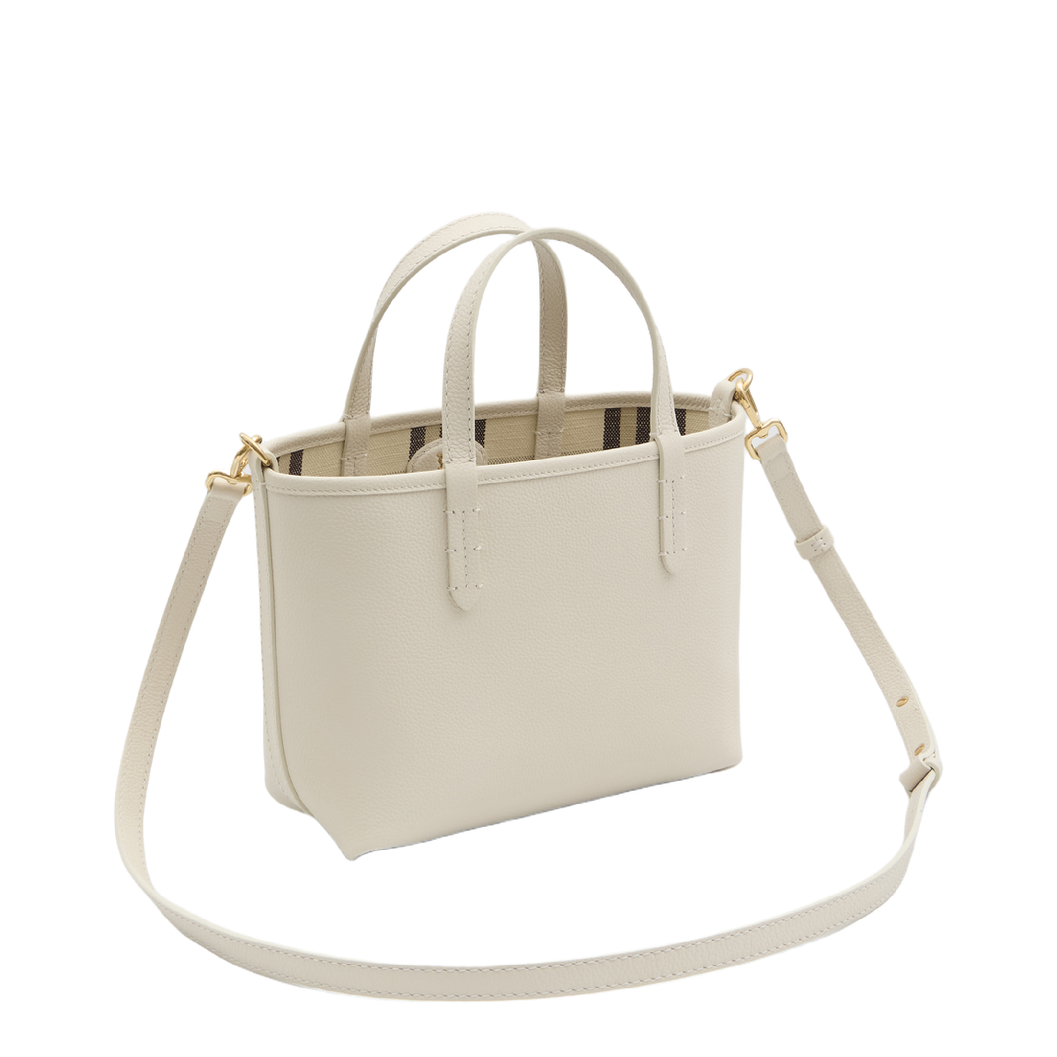 Ivory Mini Bloomsbury Reversible Handbag