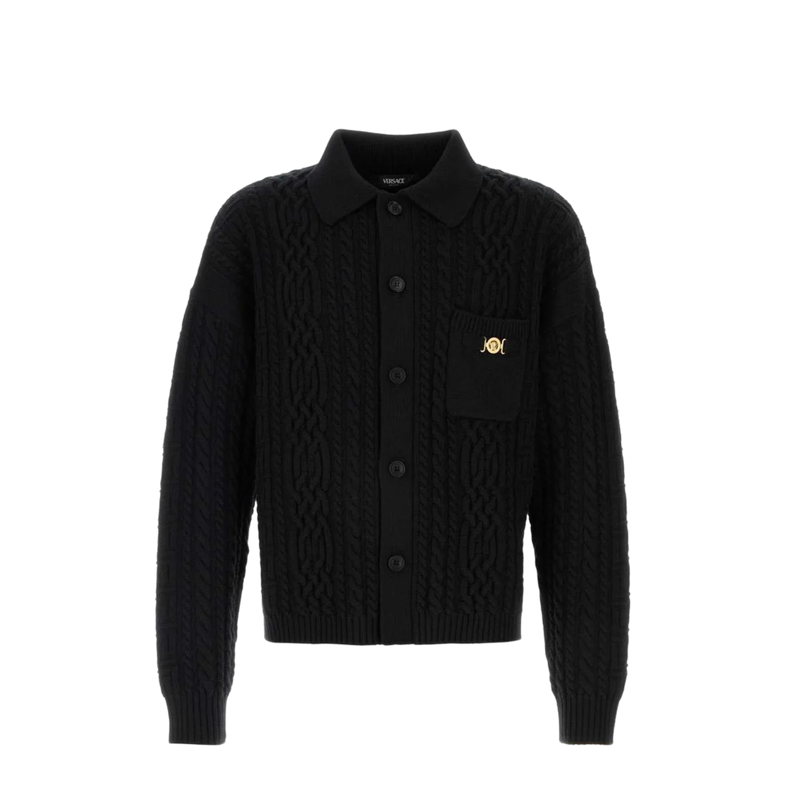 Black Cardigan Wool